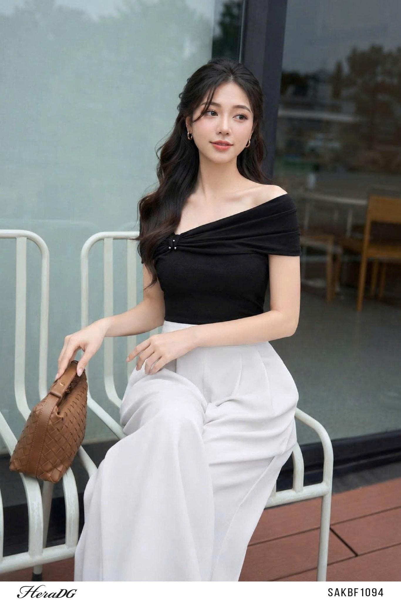 Áo thun vai trễ