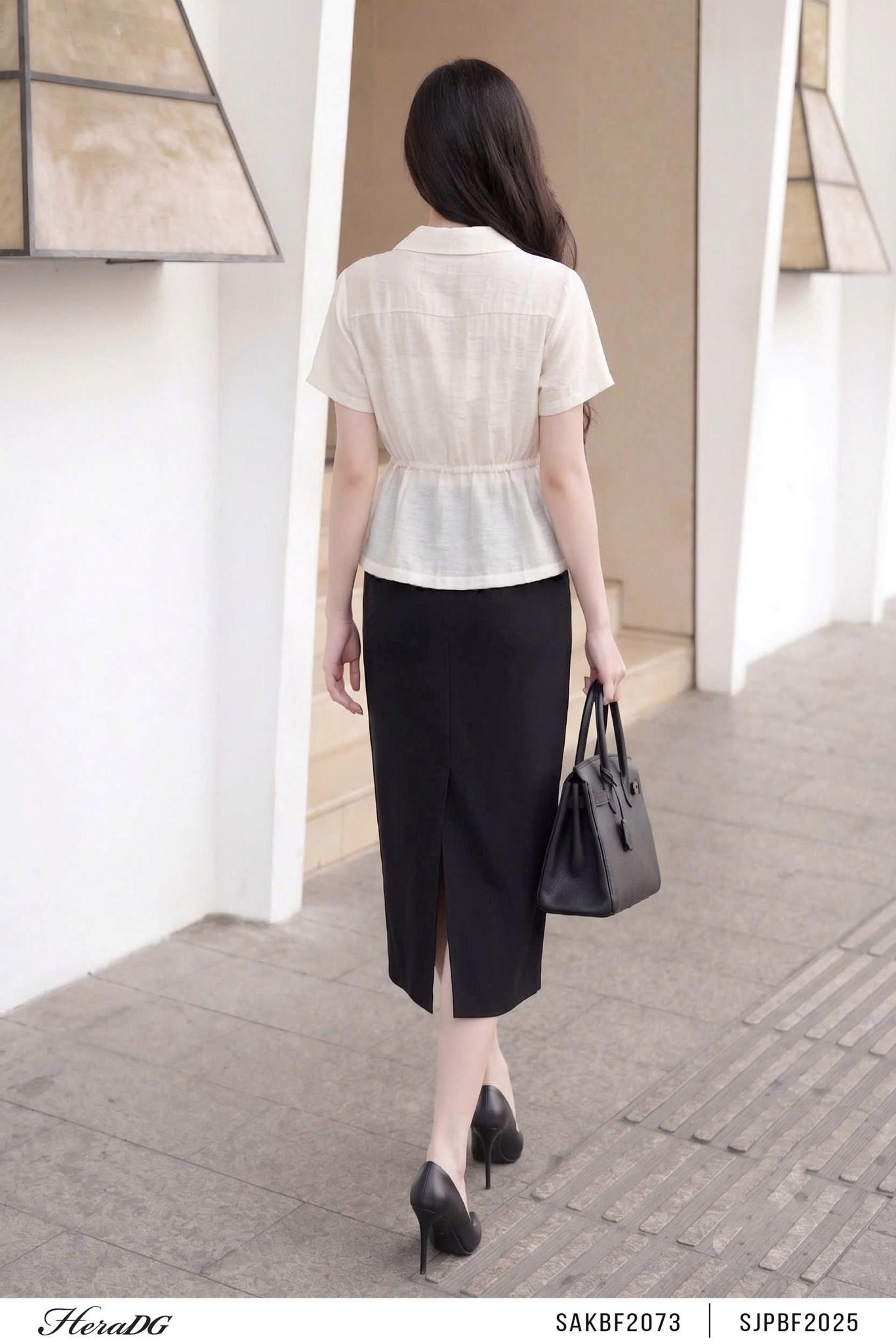 Áo kiểu eo rút dây