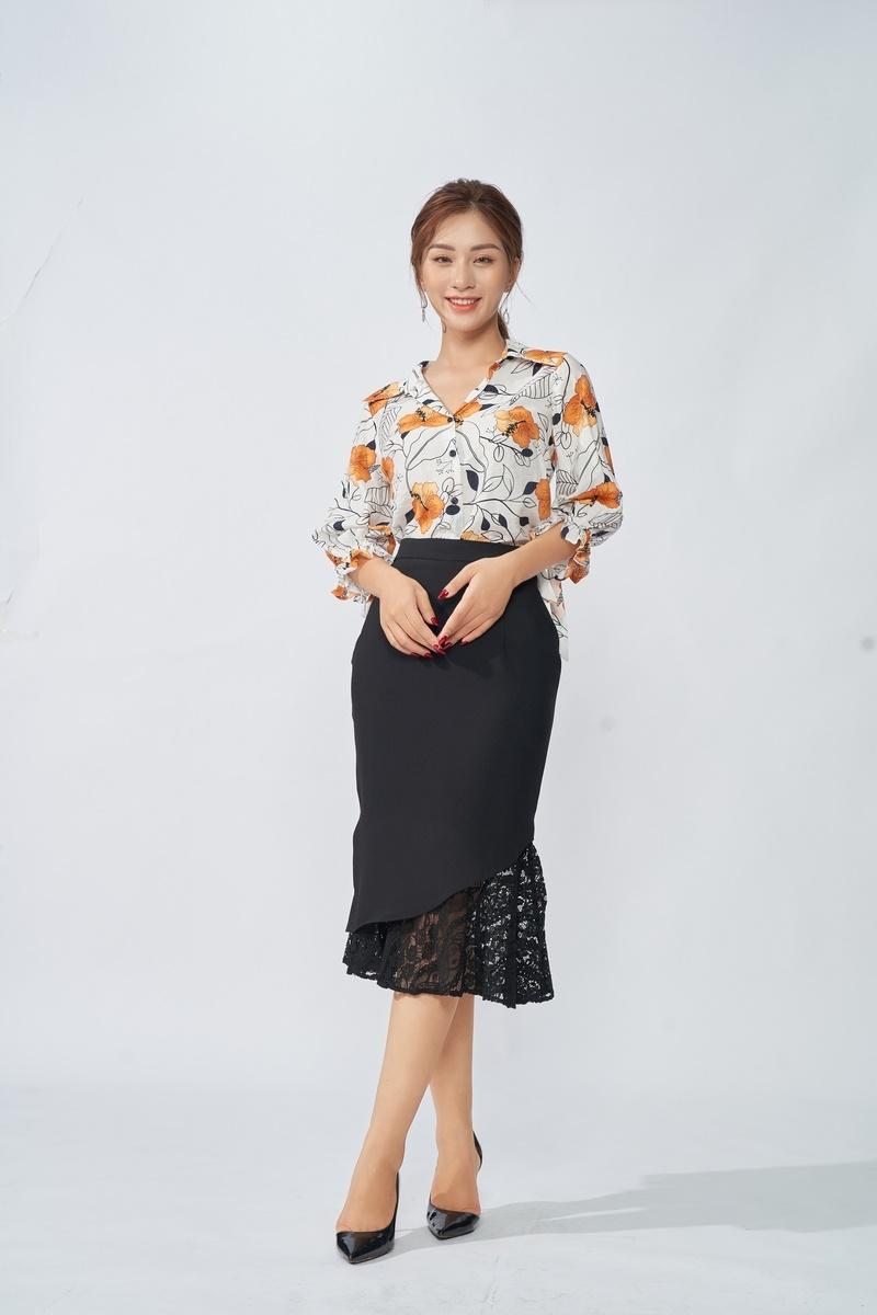 Áo sơ mi tay lỡ