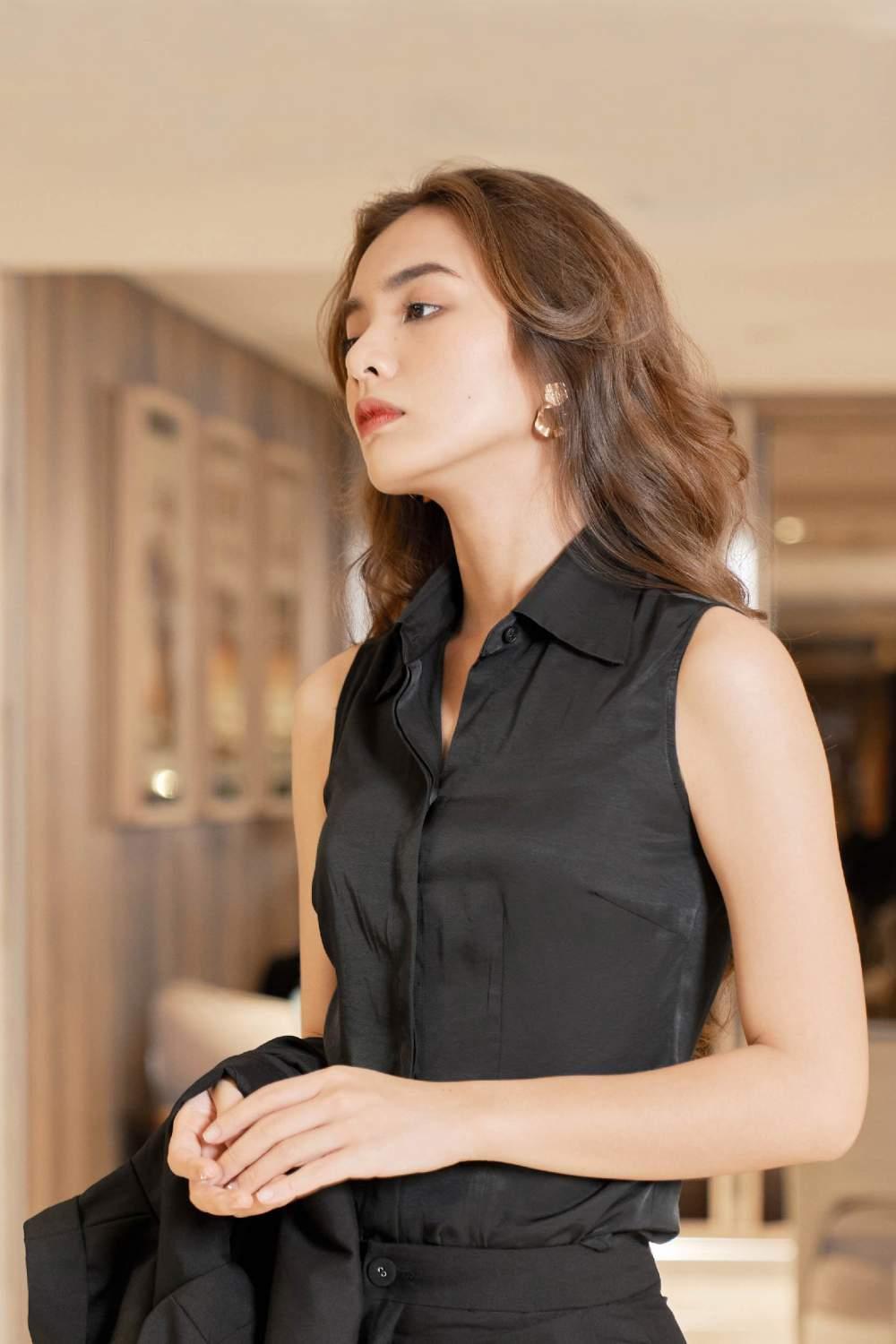 Áo sát nách cổ đức
