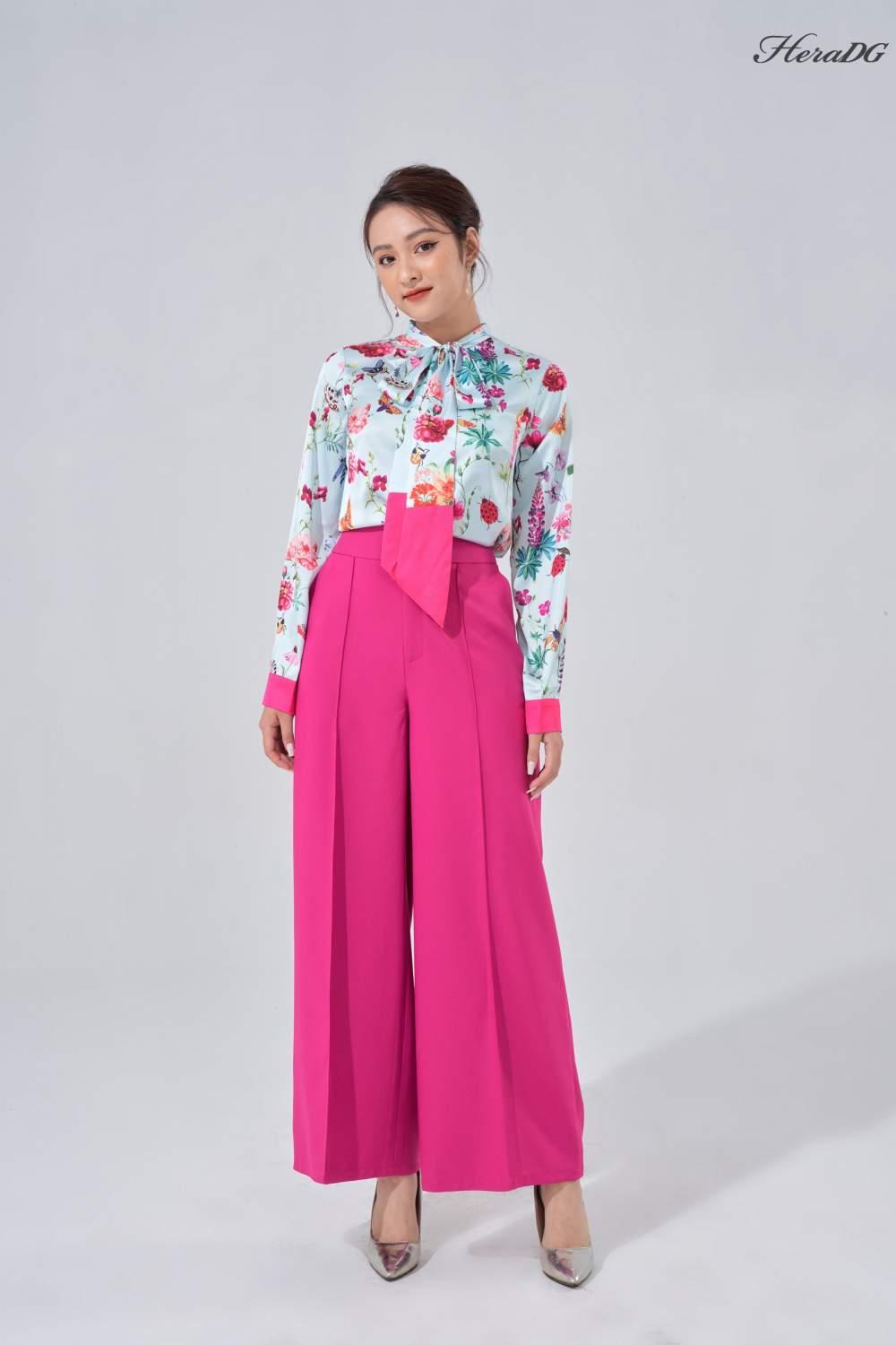 Áo sơ mi cổ nơ