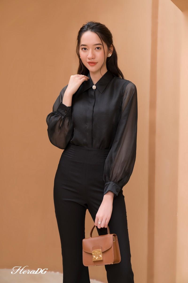 Áo sơ mi cổ đức