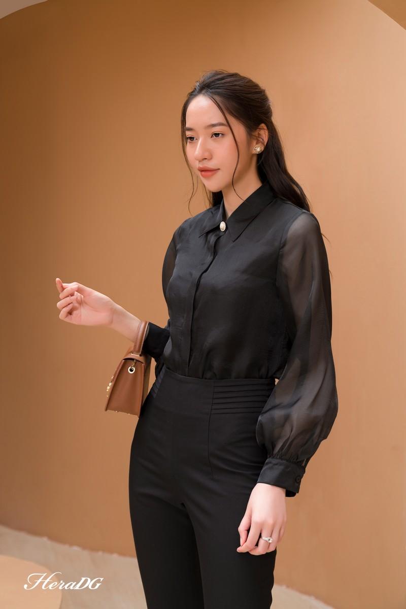 Áo sơ mi cổ đức
