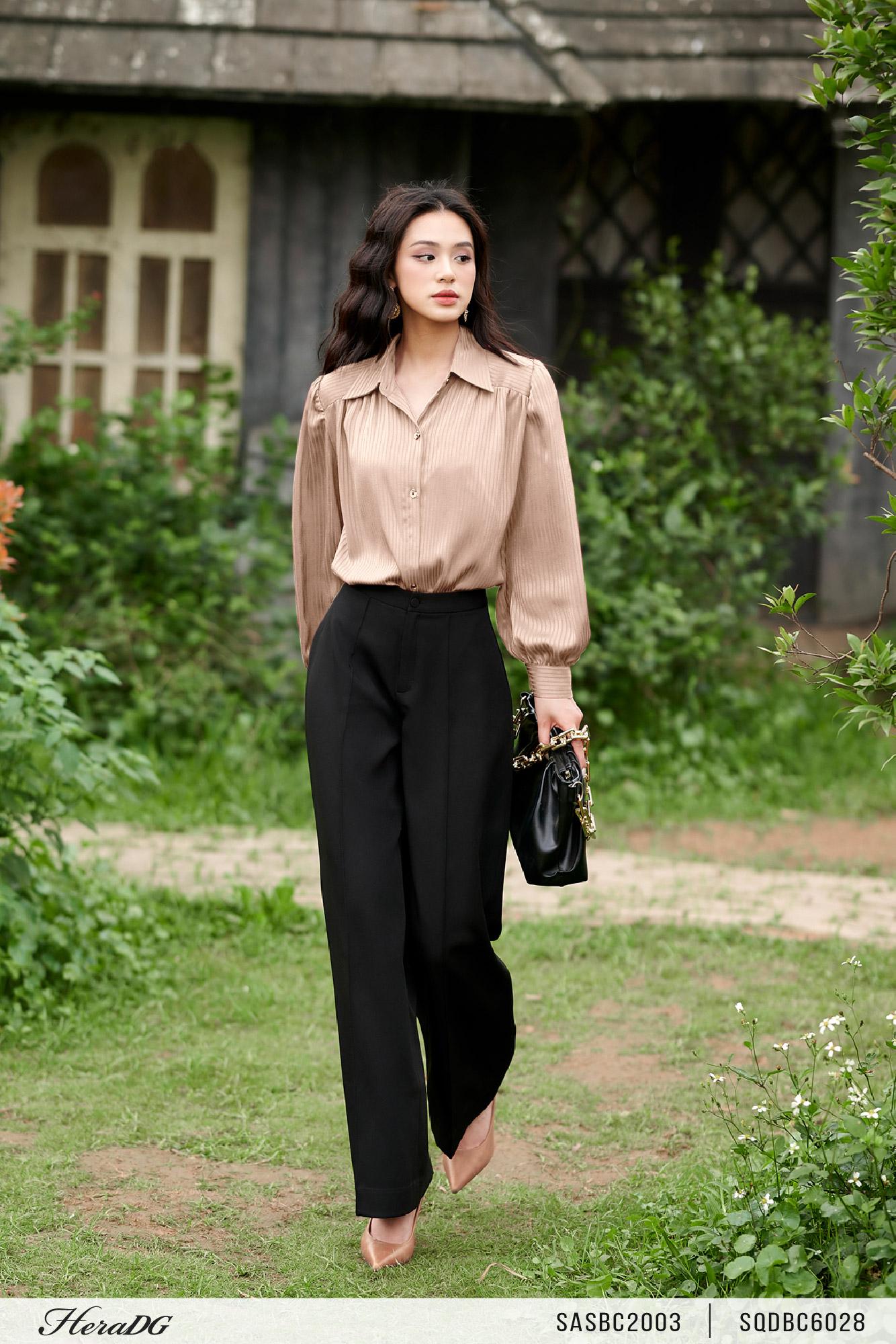 Áo sơ mi cổ đức