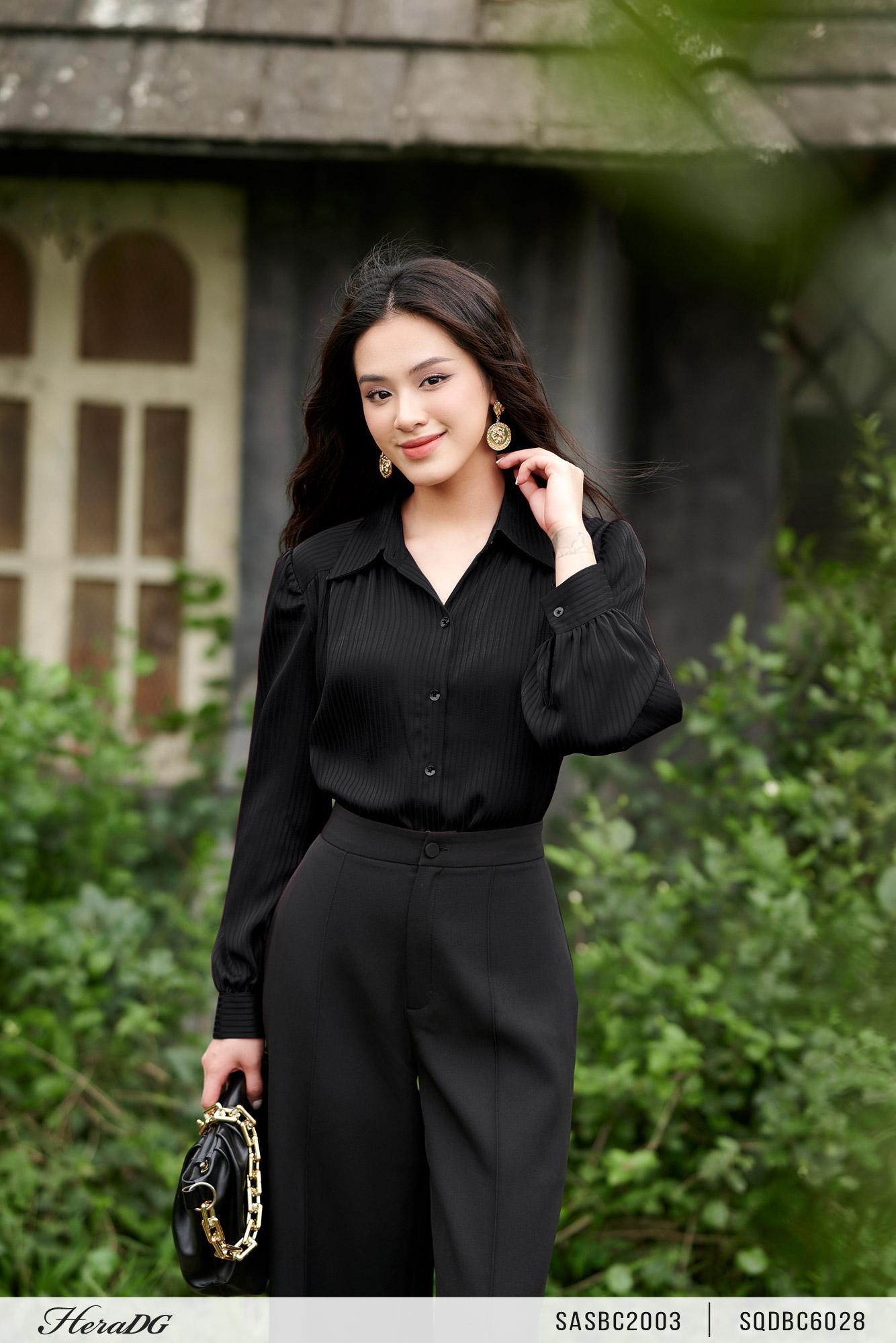 Áo sơ mi cổ đức