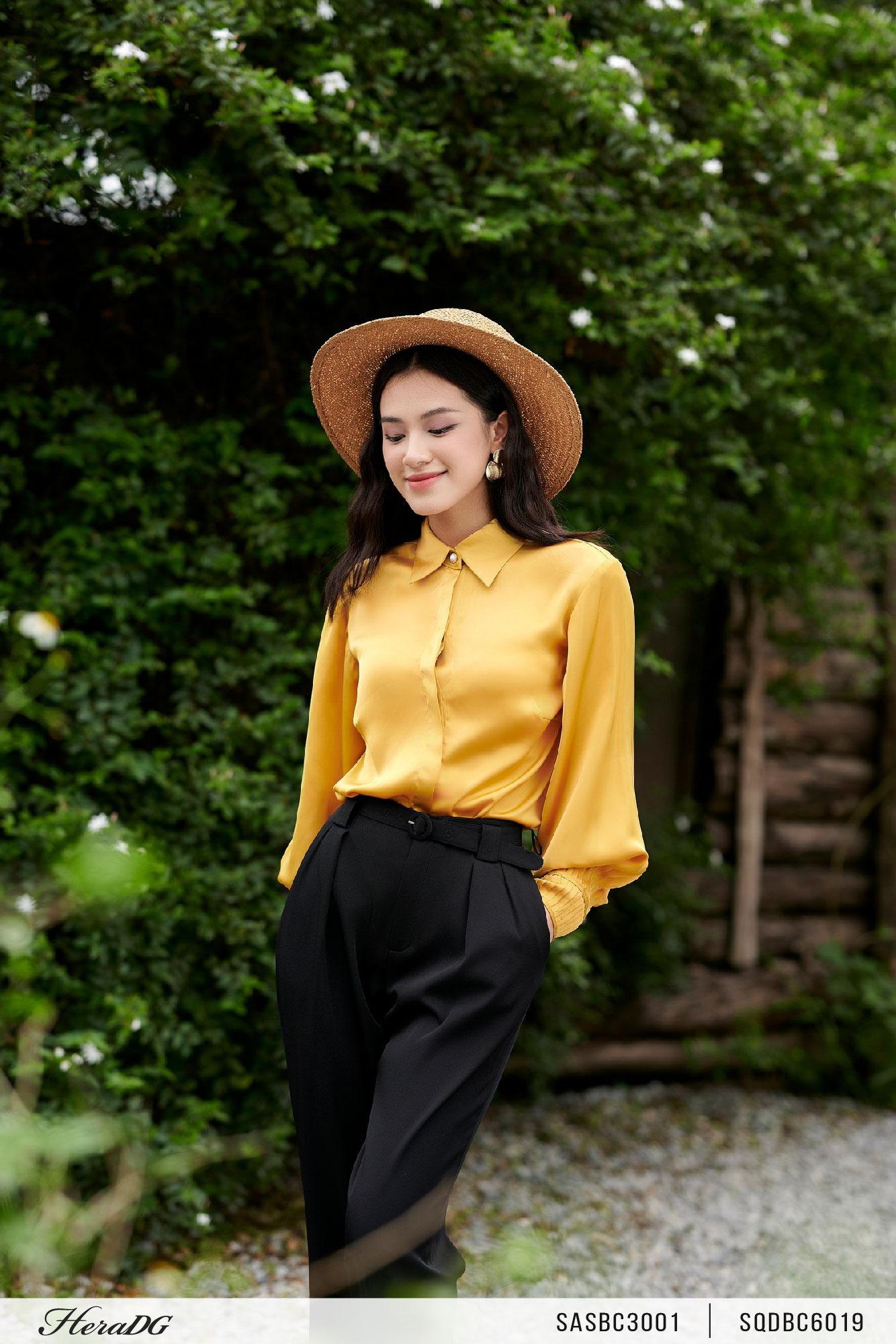 Áo sơ mi cổ đức