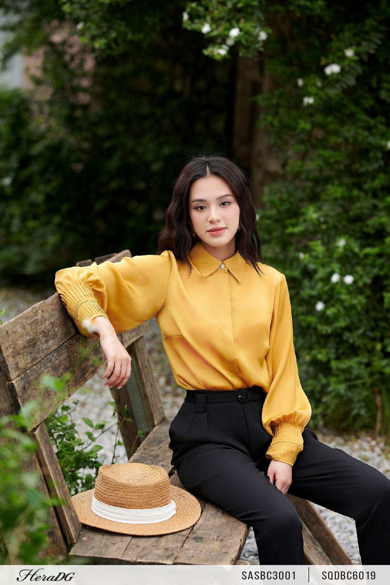 Áo sơ mi cổ đức
