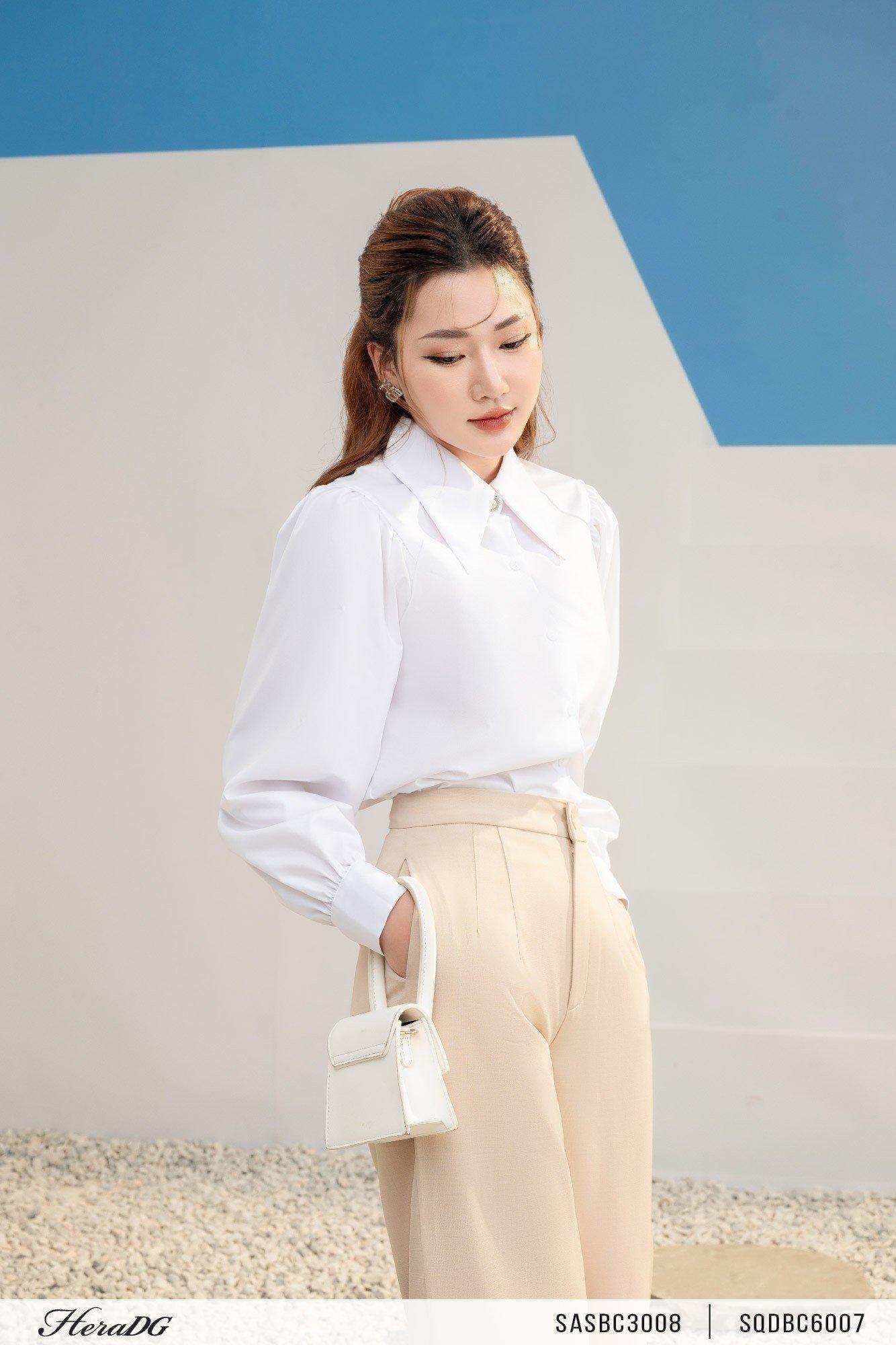 Áo sơ mi cổ đức
