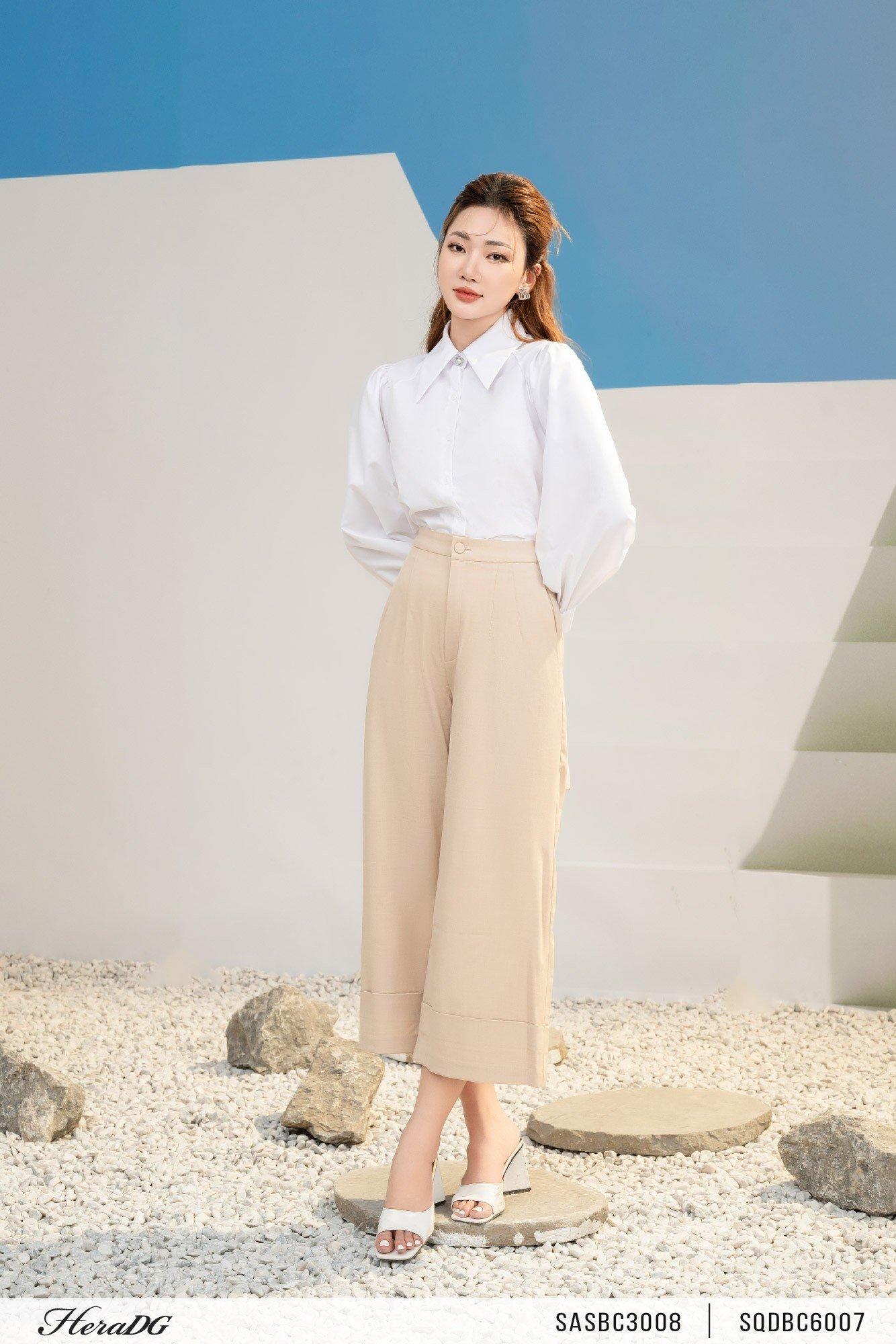 Áo sơ mi cổ đức