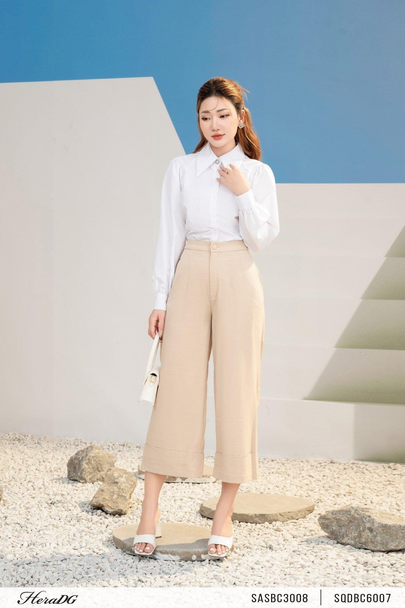 Áo sơ mi cổ đức