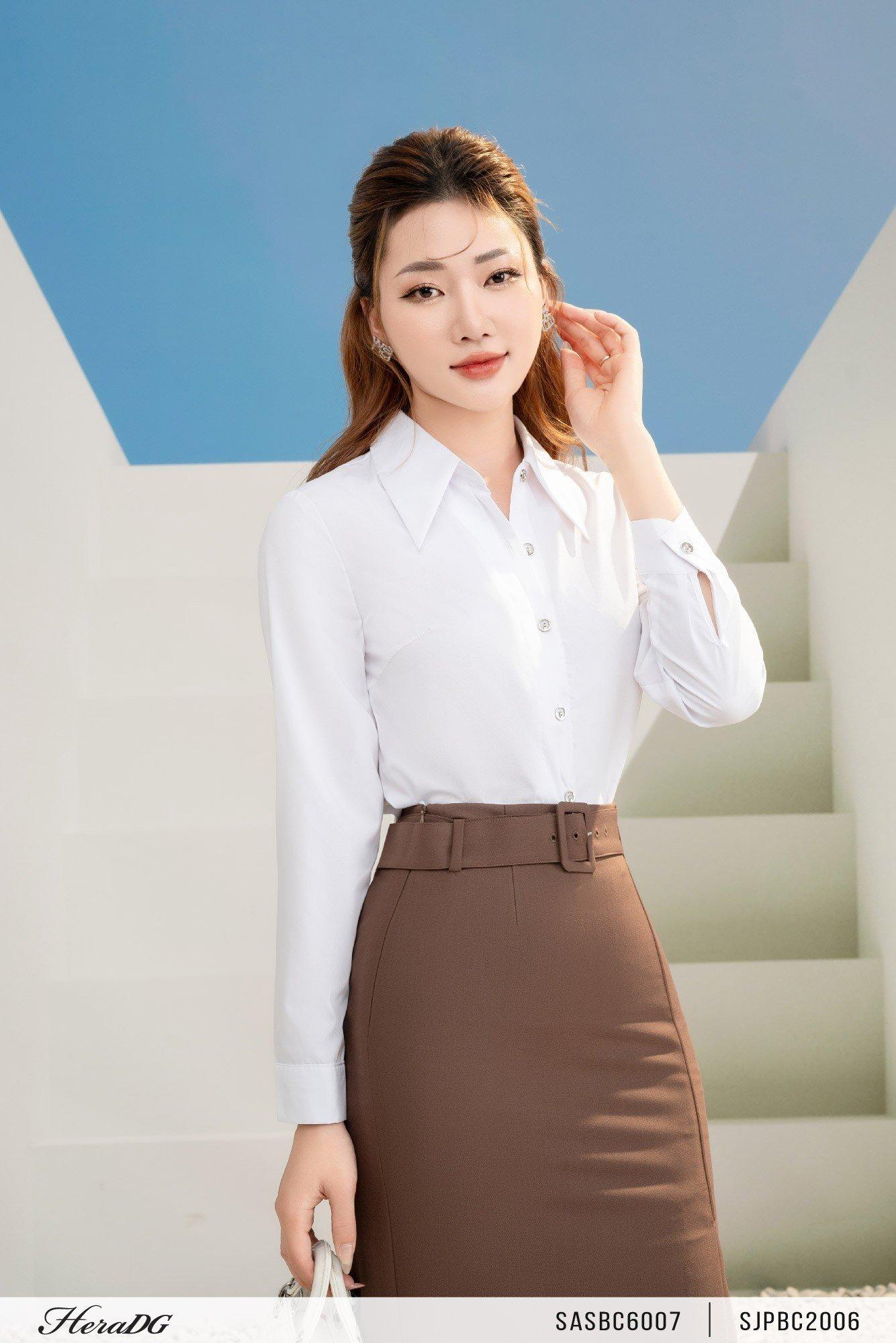 Áo sơ mi cổ đức