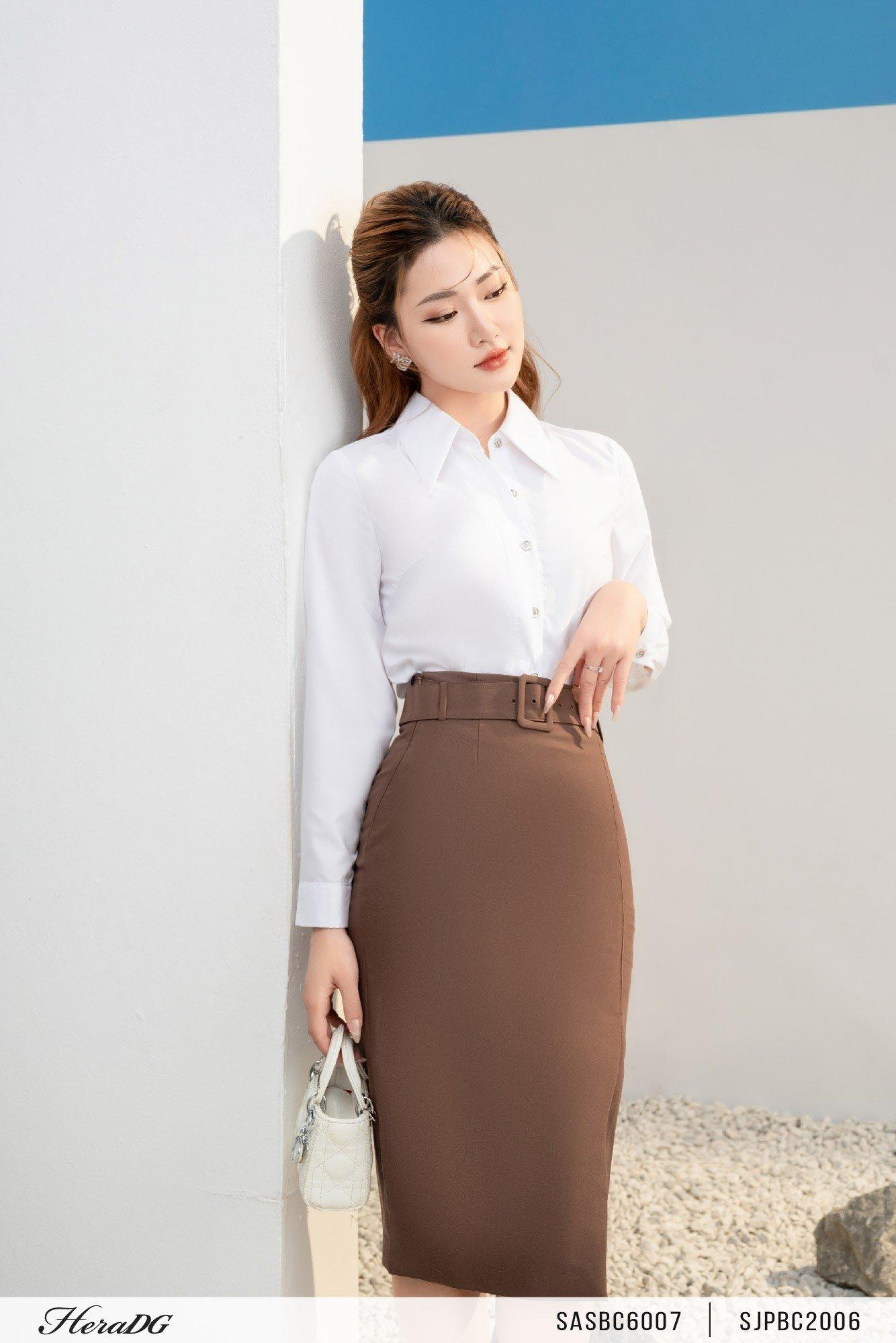 Áo sơ mi cổ đức