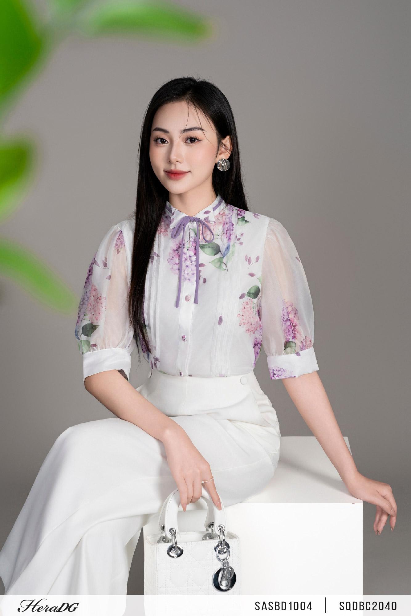 Áo sơ mi cổ én
