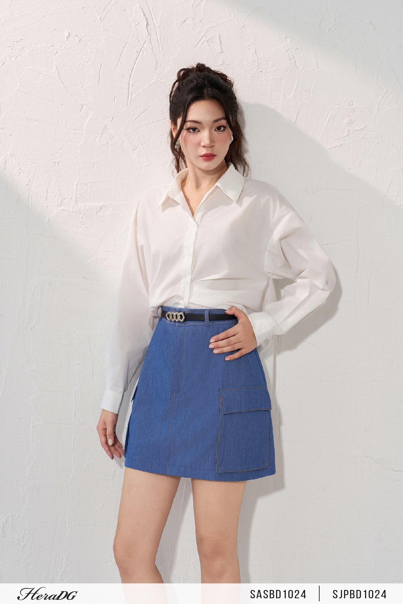 Áo sơ mi dáng rộng