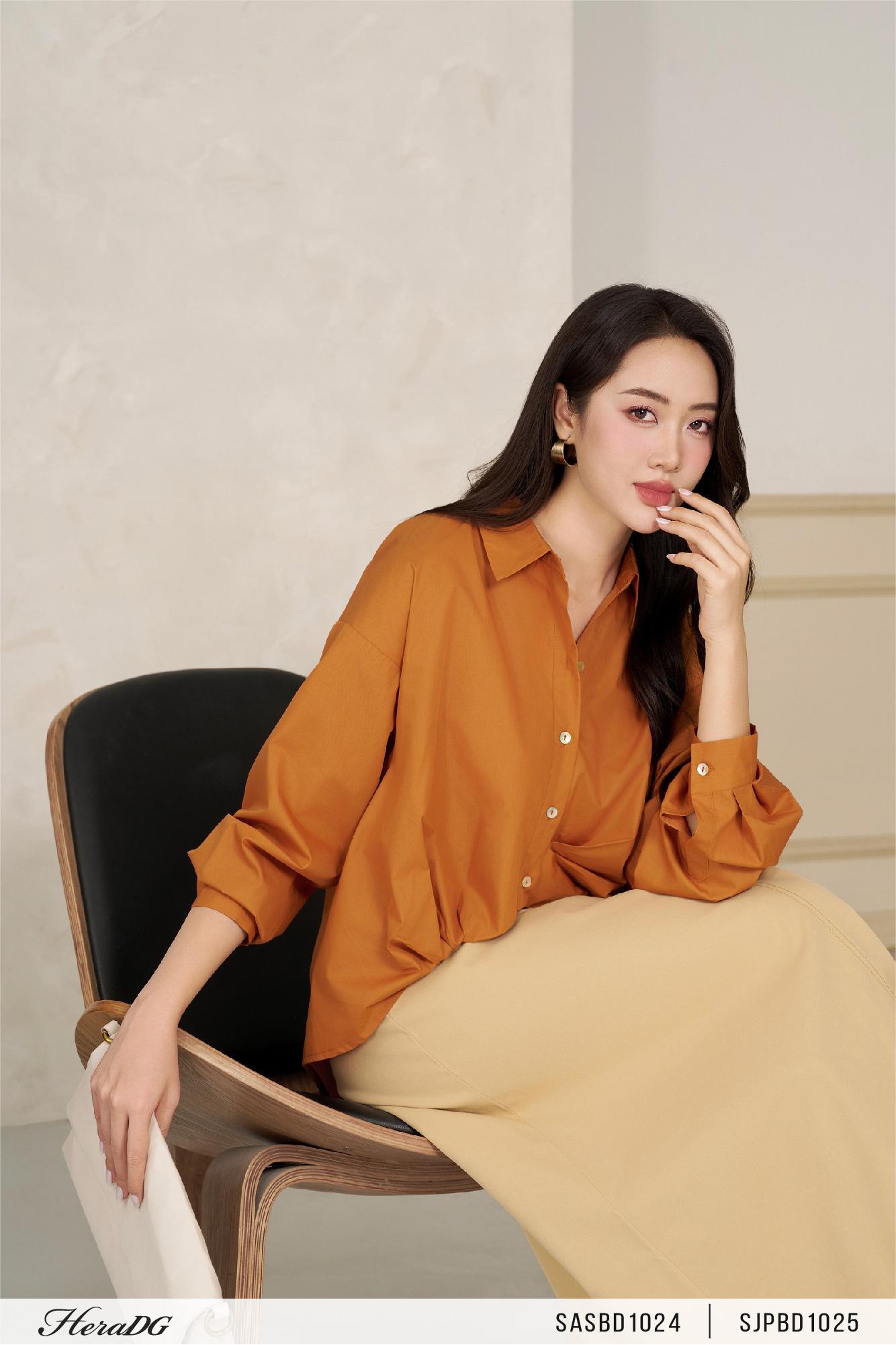 Áo sơ mi dáng rộng