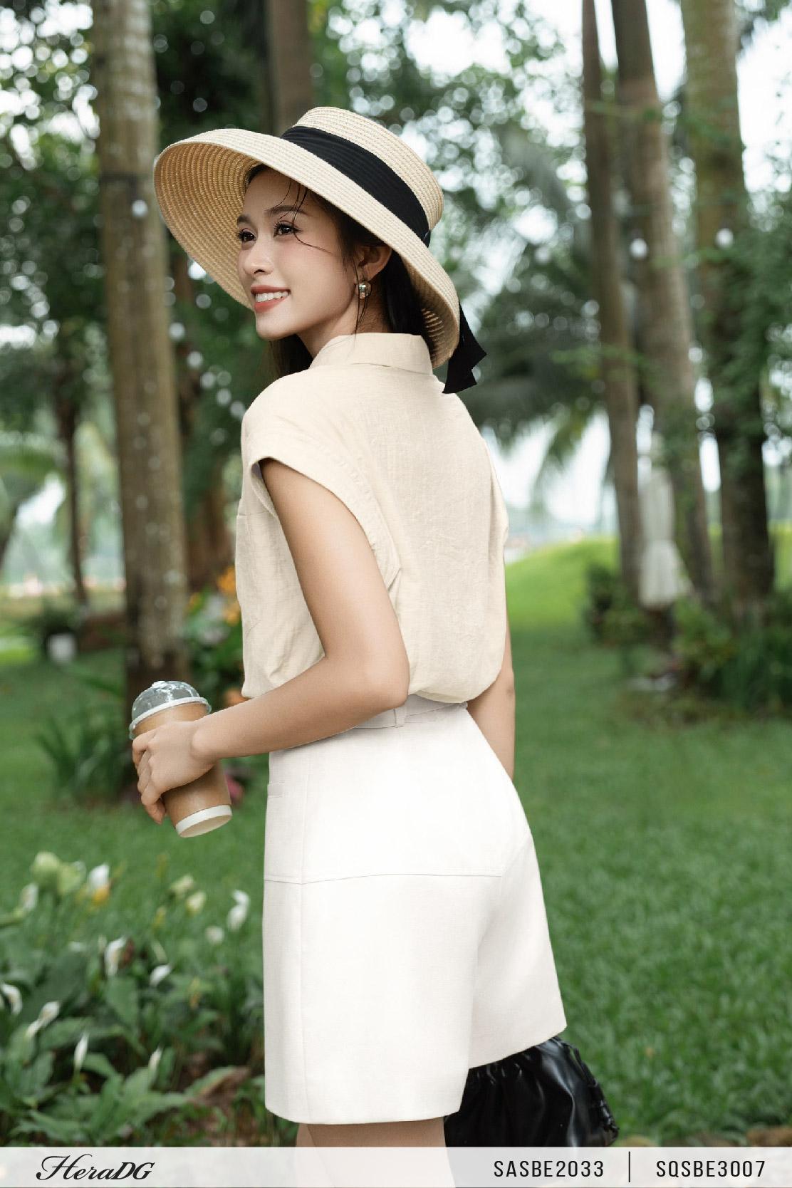 Áo sơ mi tay chờm