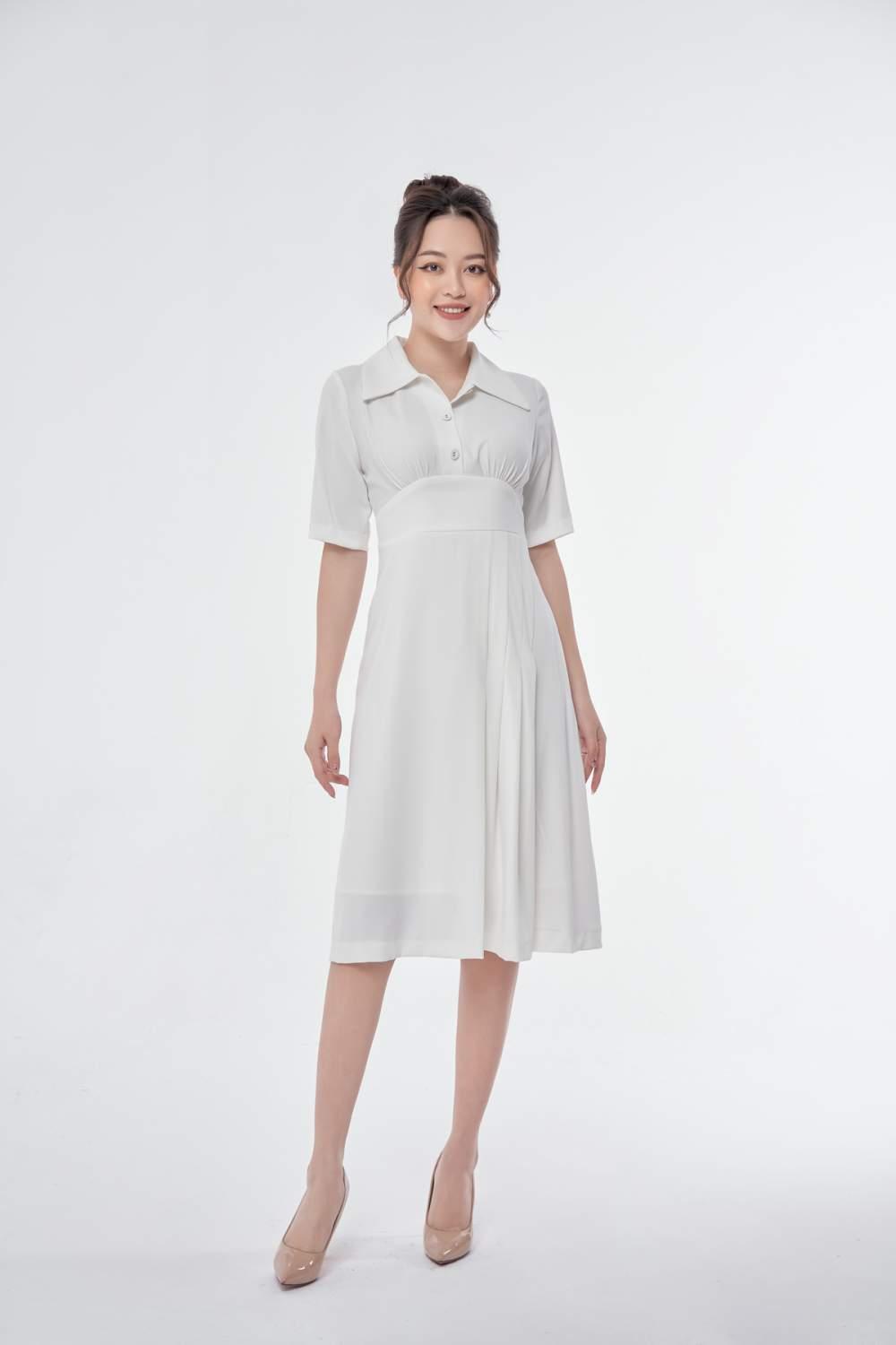 Đầm xòe cổ đức