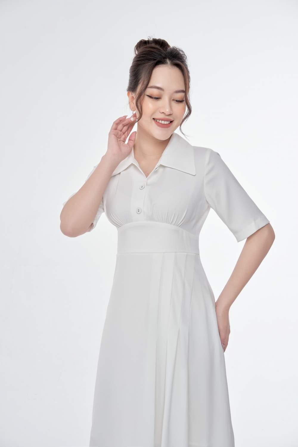 Đầm xòe cổ đức