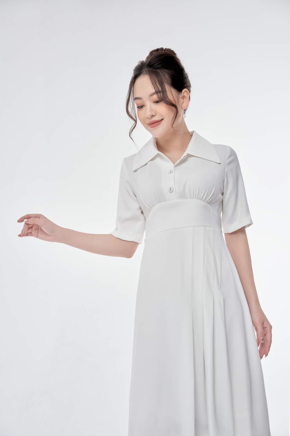 Đầm xòe cổ đức