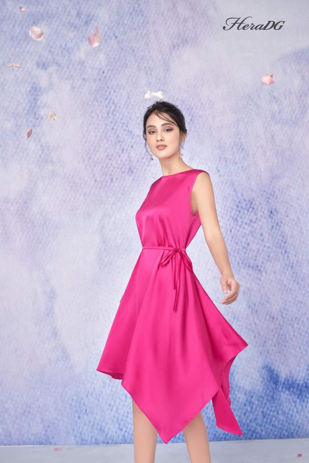 Đầm suông sát nách