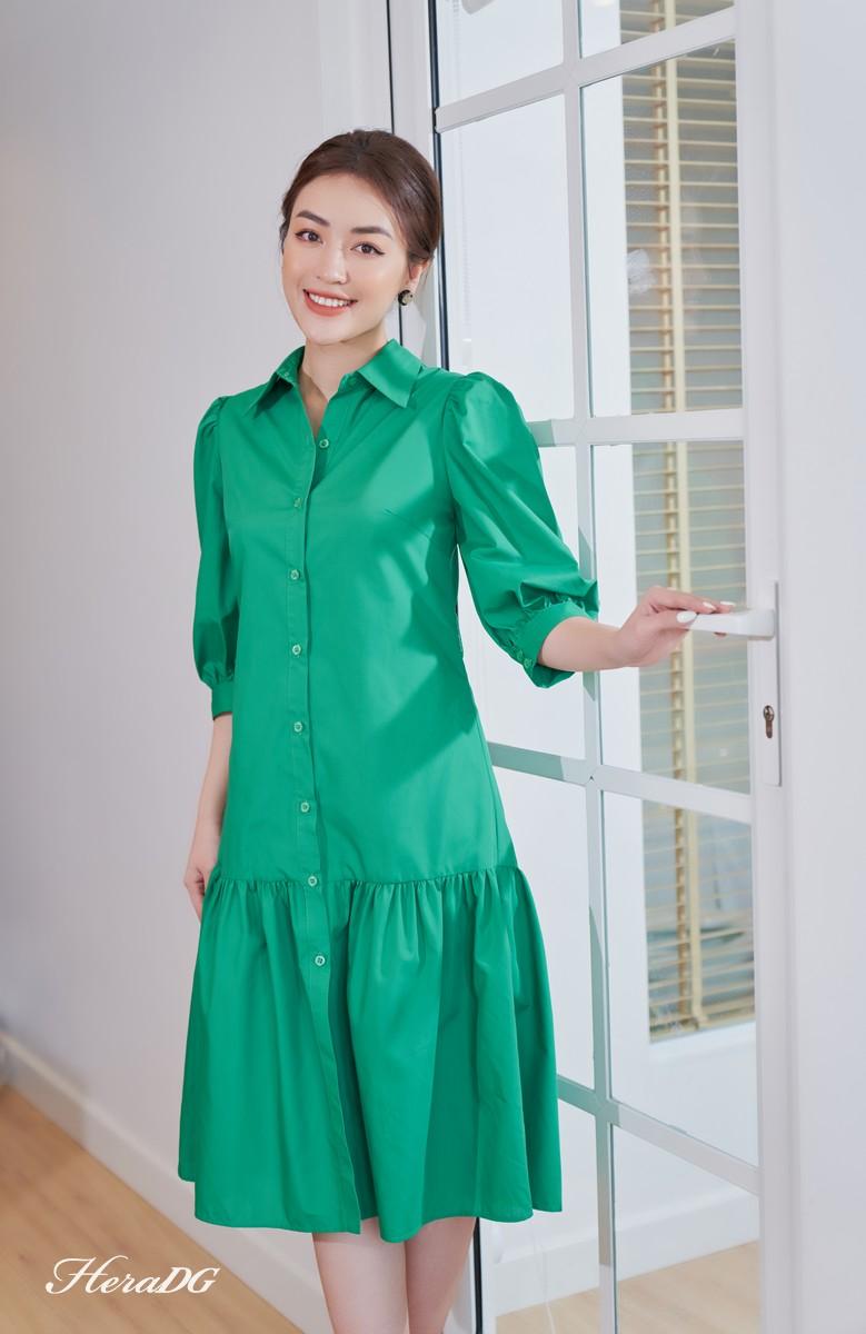 Đầm xòe cổ đức
