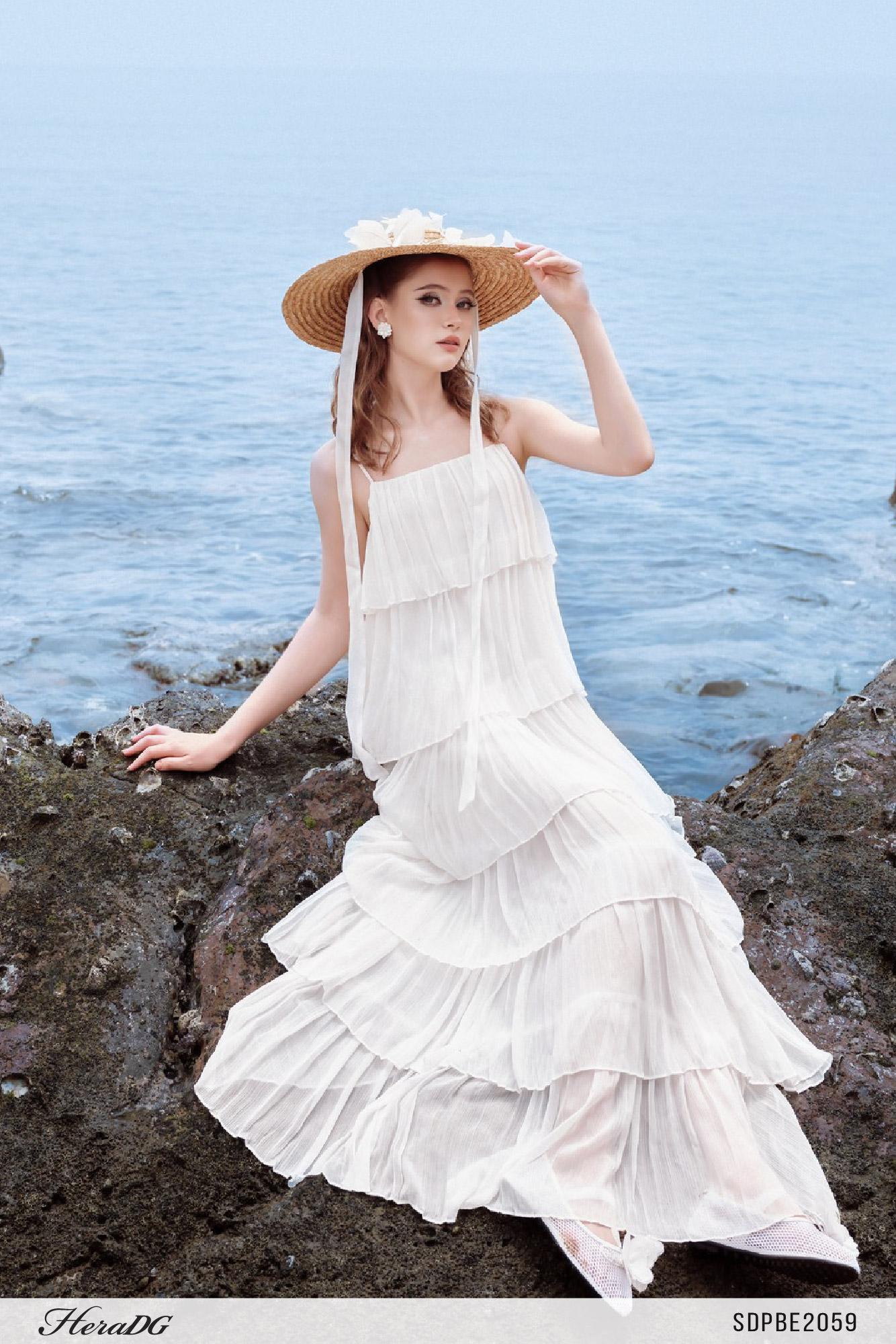 Đầm maxi 2 dây