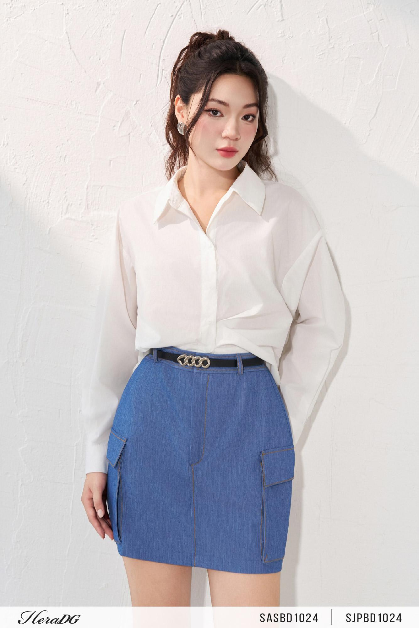 Chân váy ngắn dáng A