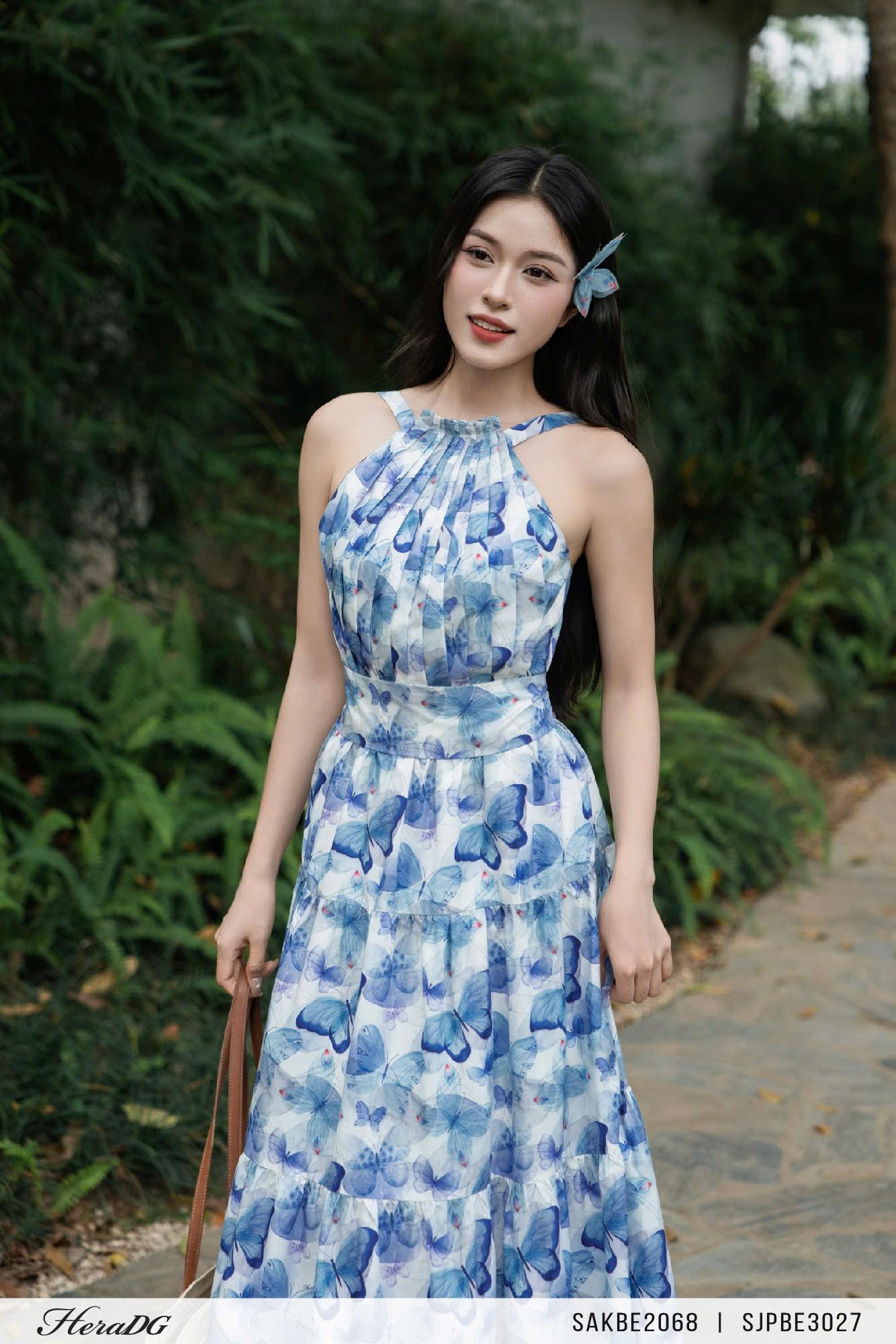 Chân váy xòe nhún 3 tầng
