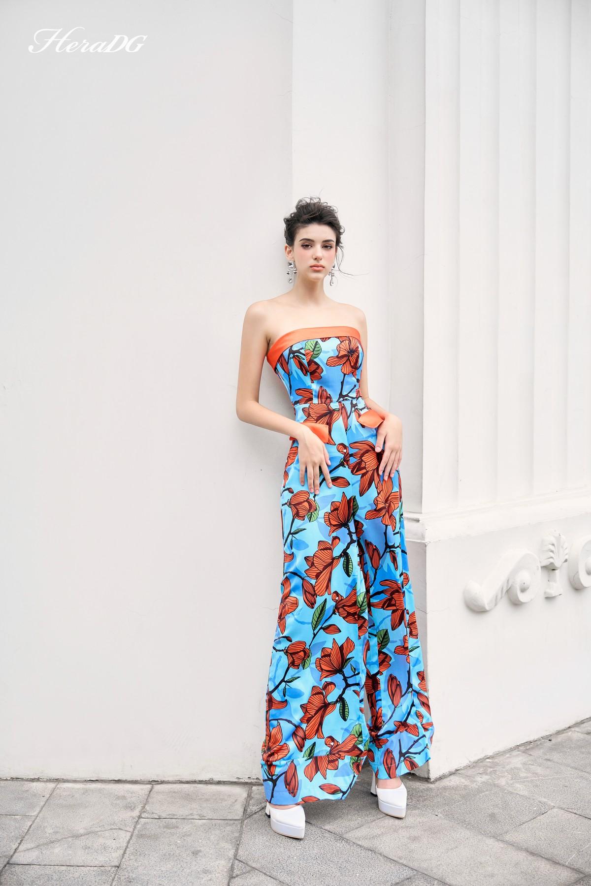 Jumsuit cúp ngực