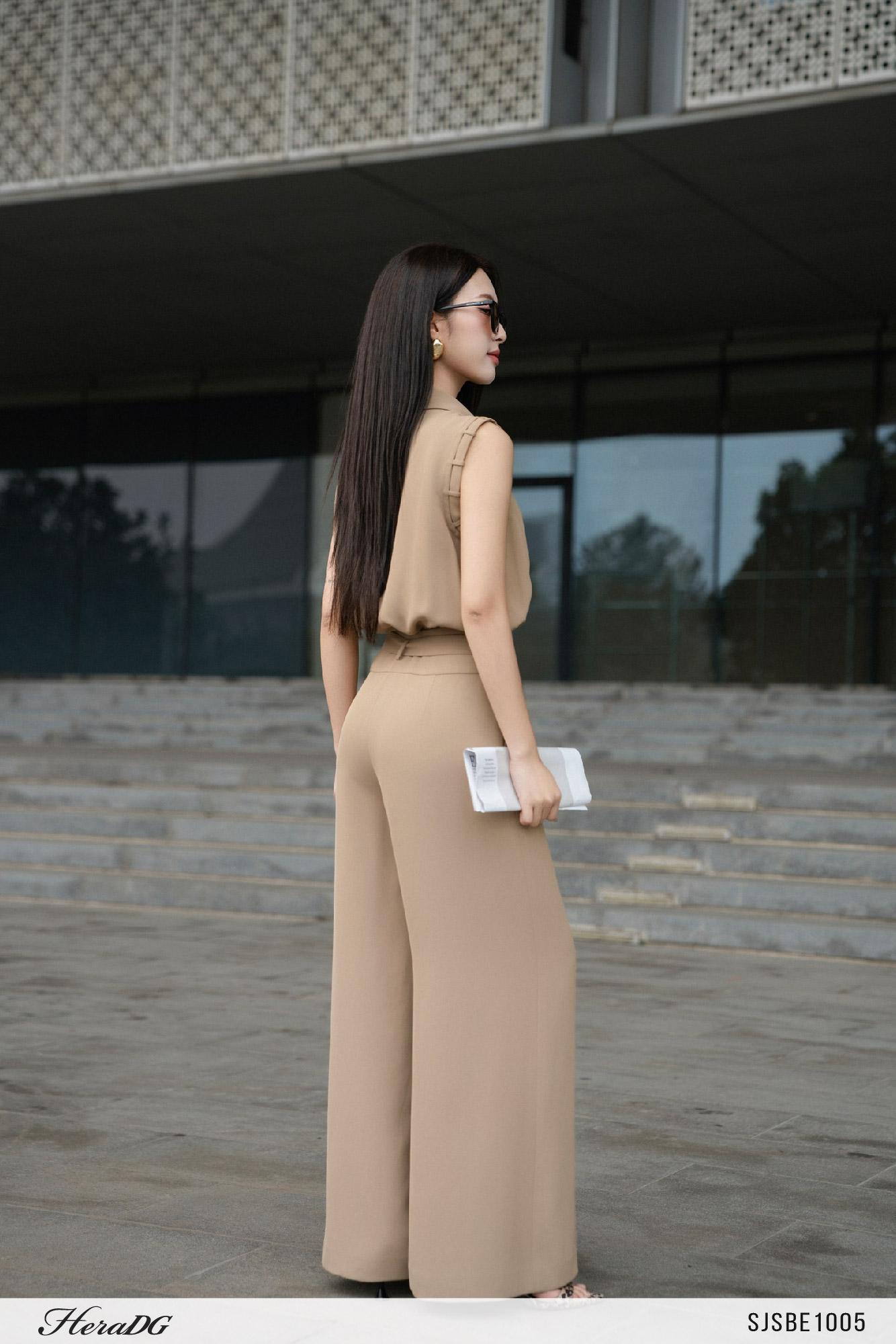 Jumpsuit dài,có đai rời