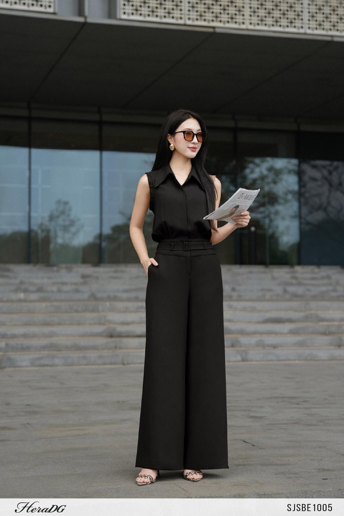 Jumpsuit dài,có đai rời