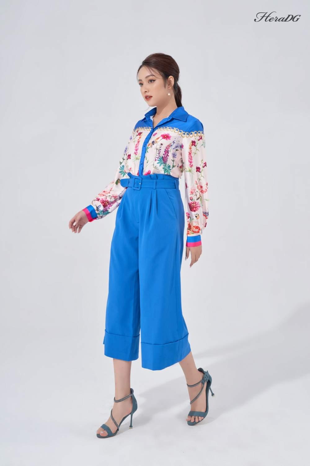 Quần lửng ống suông