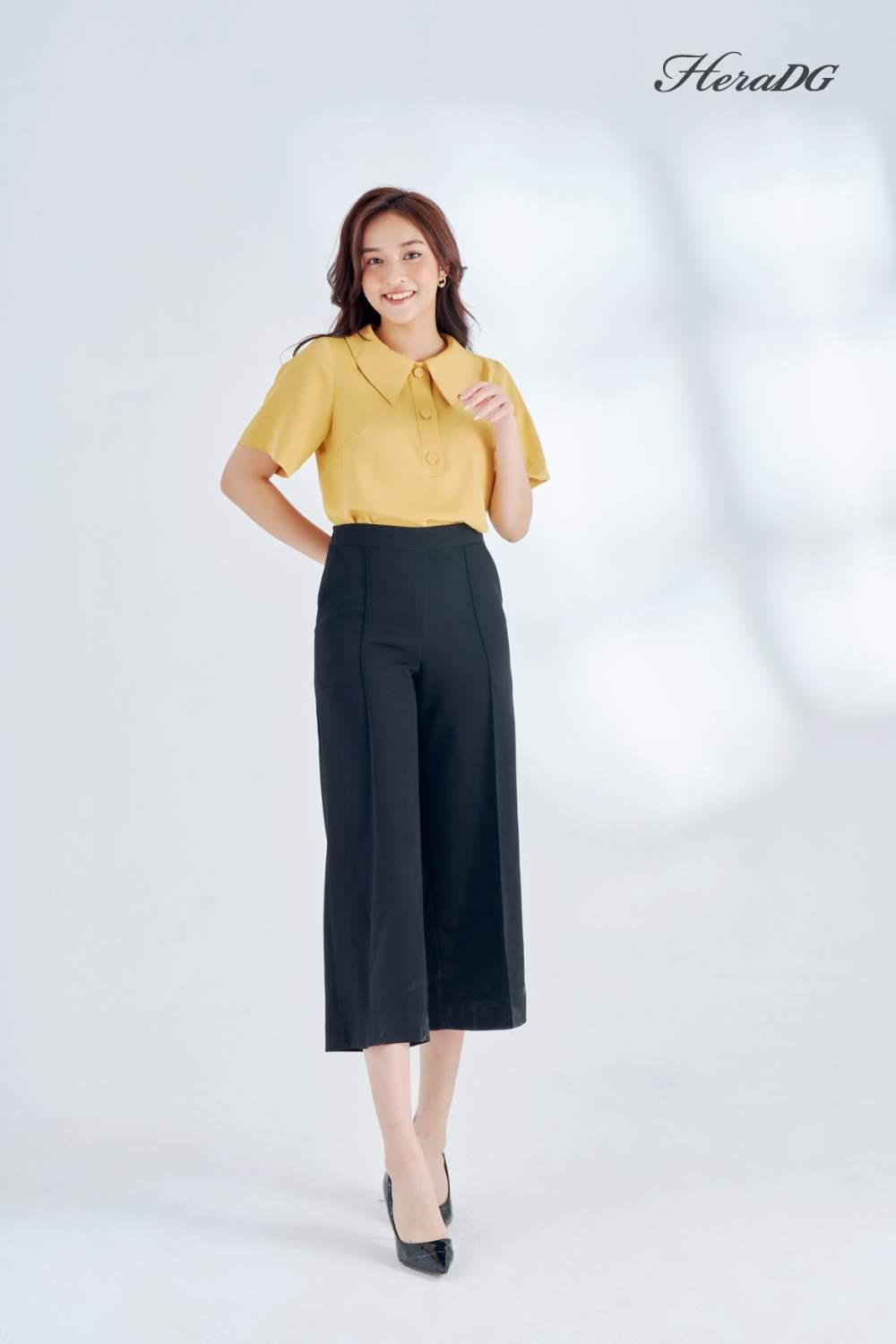 Quần lửng ống suông