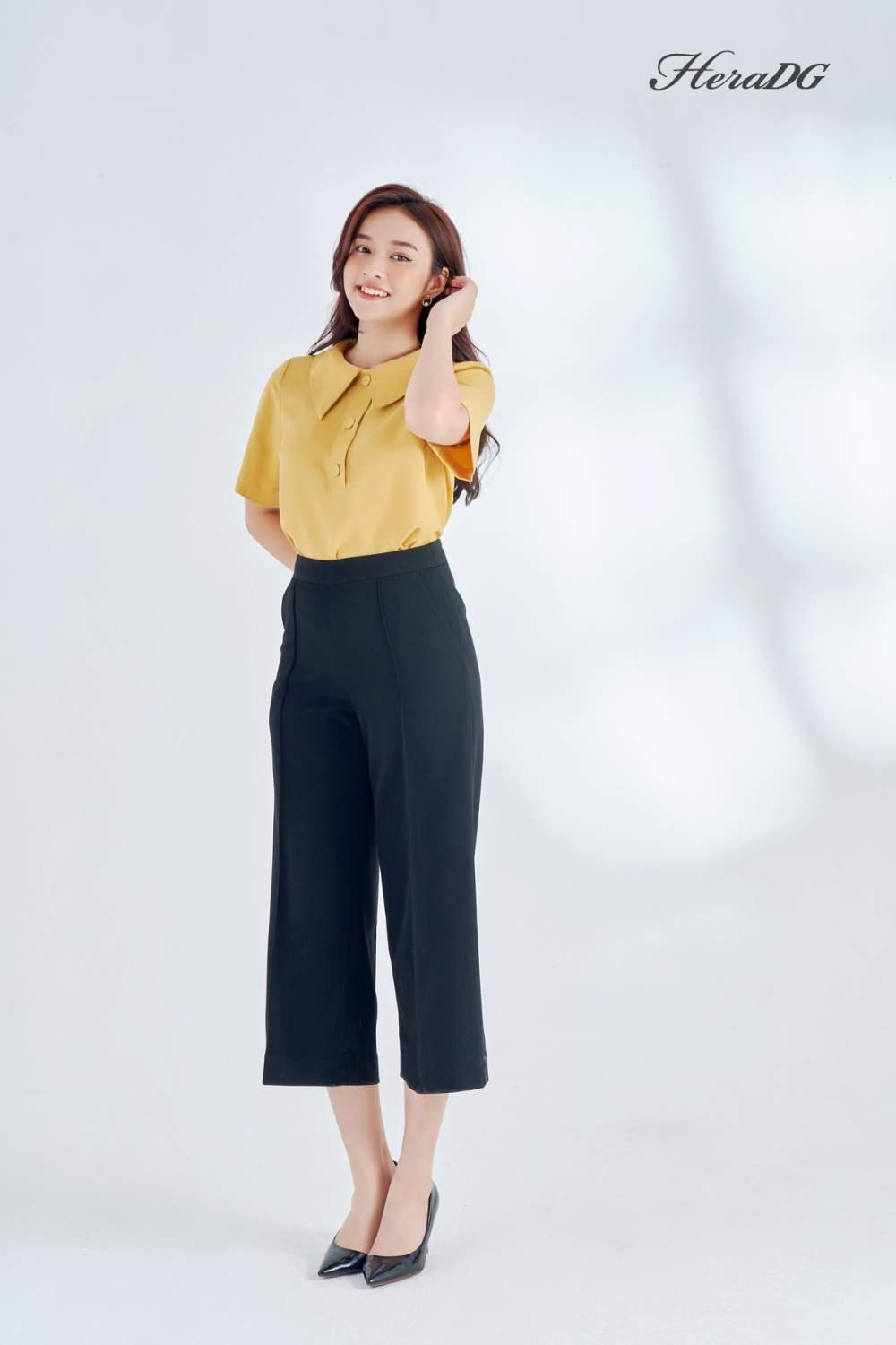 Quần lửng ống suông