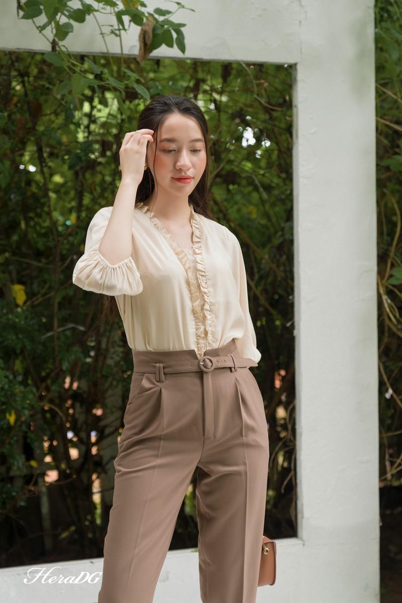 Quần baggy kèm dây lưng
