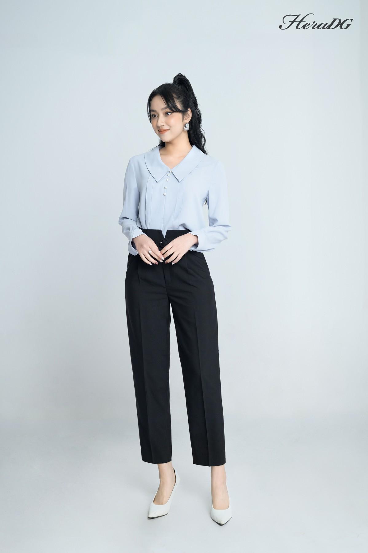 Quần baggy kèm dây lưng