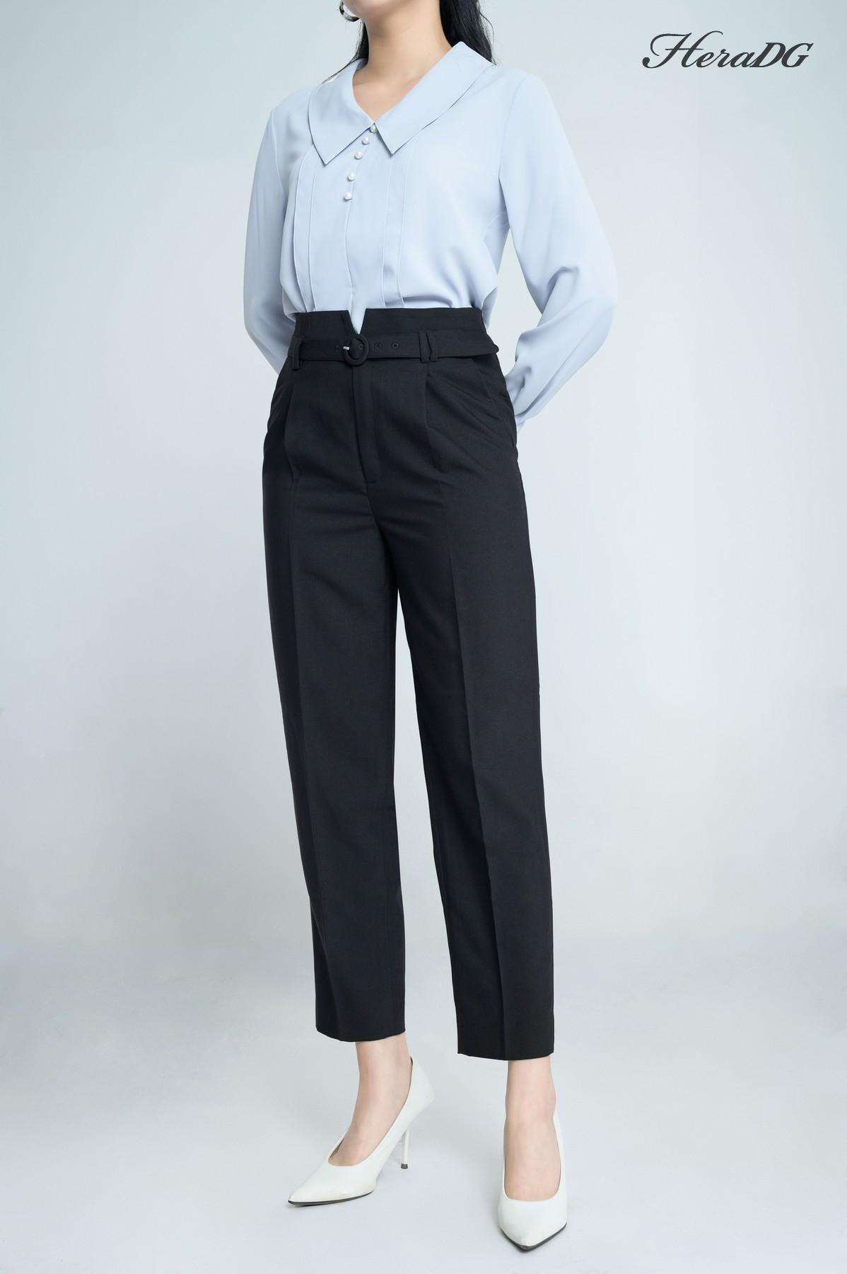 Quần baggy kèm dây lưng
