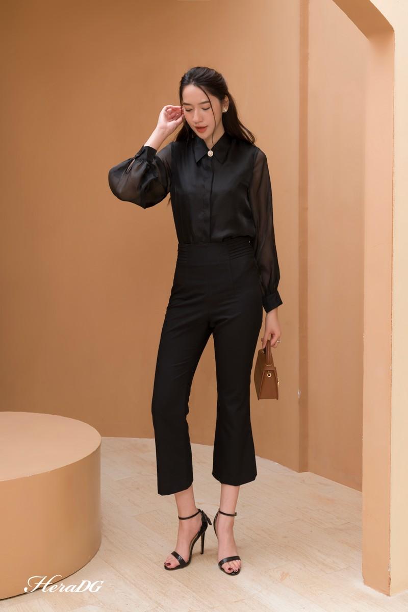 Quần ống vẩy cạp liền
