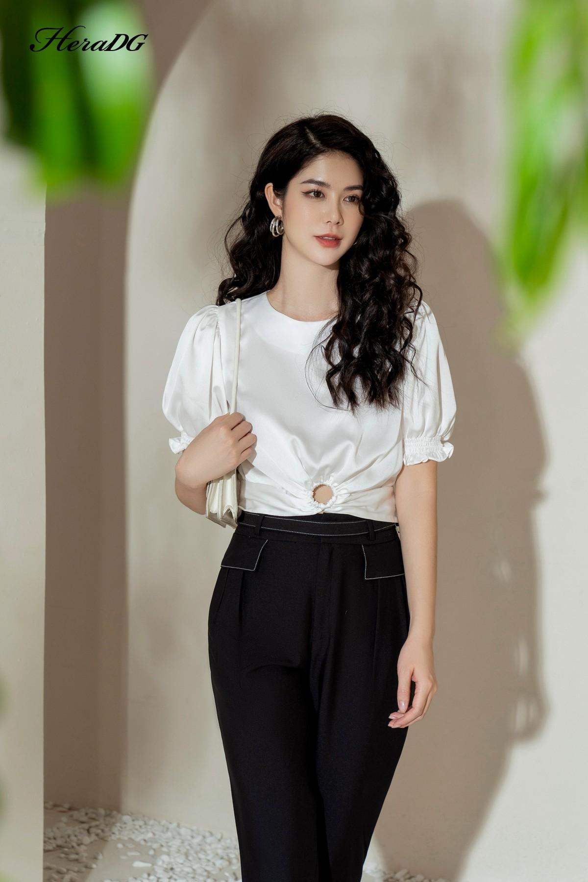 Quần baggy kèm đai