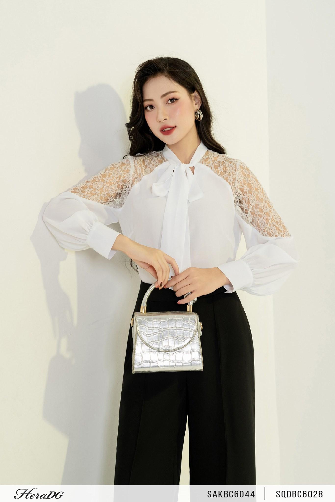 Quần suông mở cúc trước