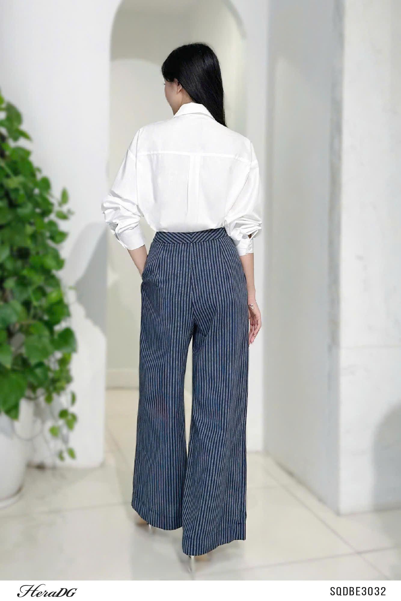 Quần suông ống rộng