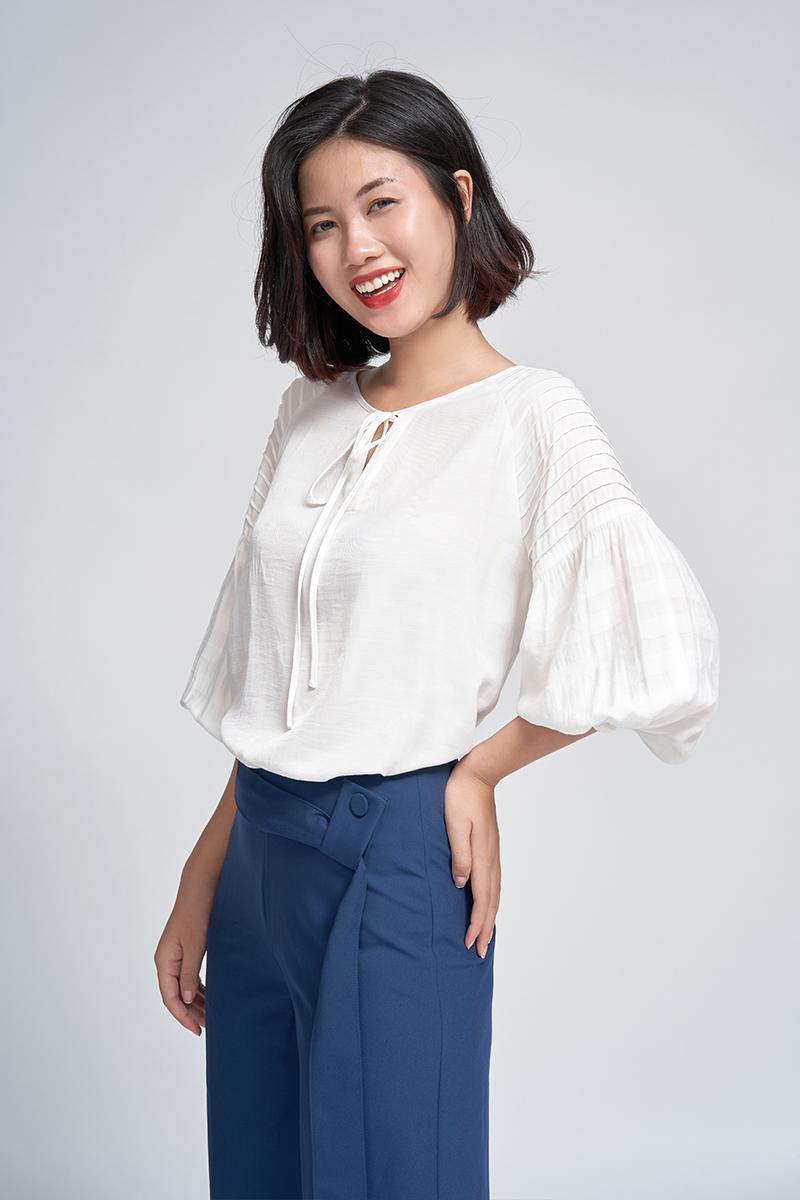 Quần lửng đai eo