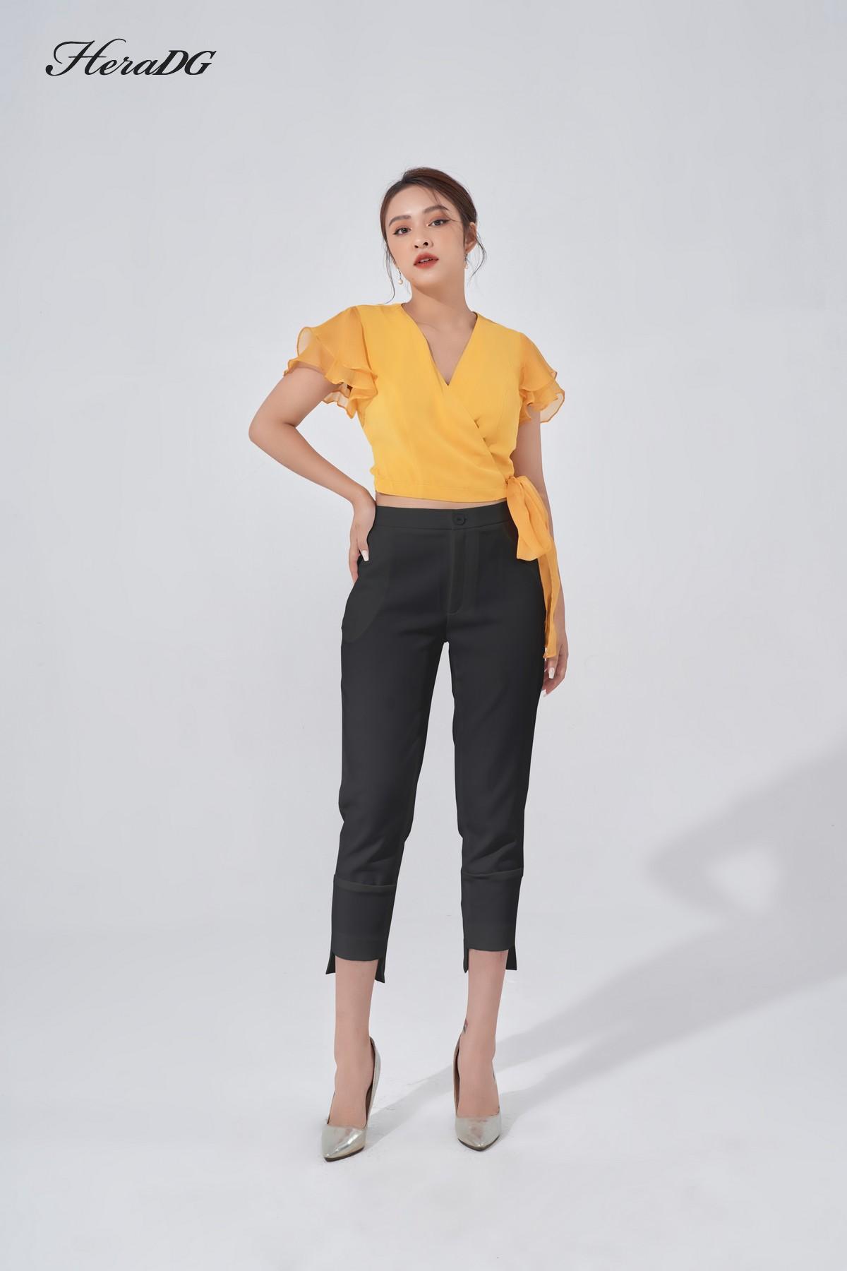 Quần lửng ống thân trước ngắn hơn