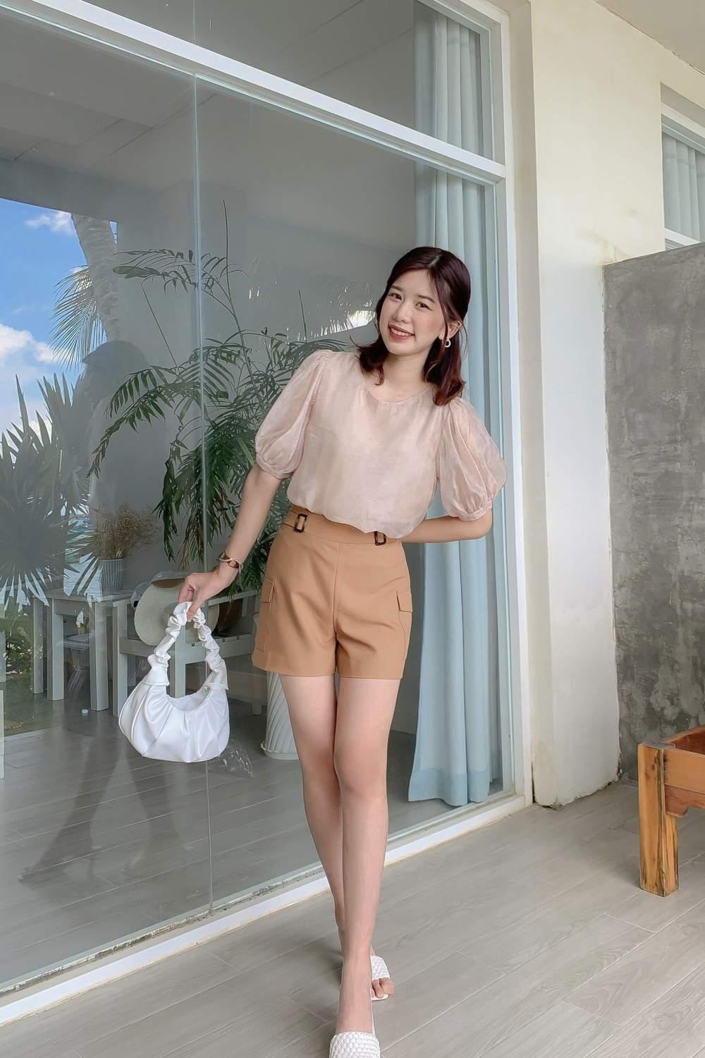 Quần sooc chun lưng