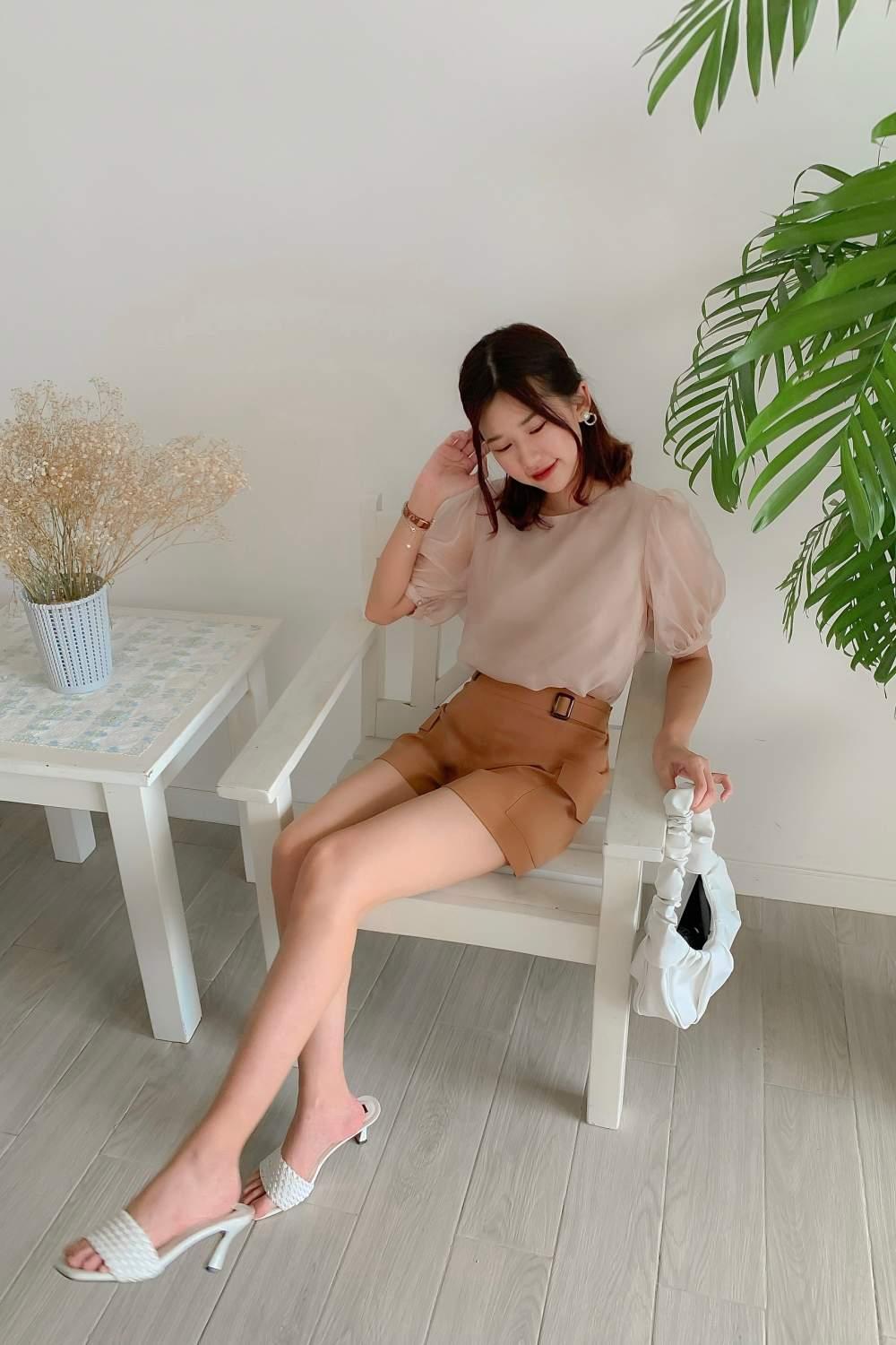 Quần sooc chun lưng