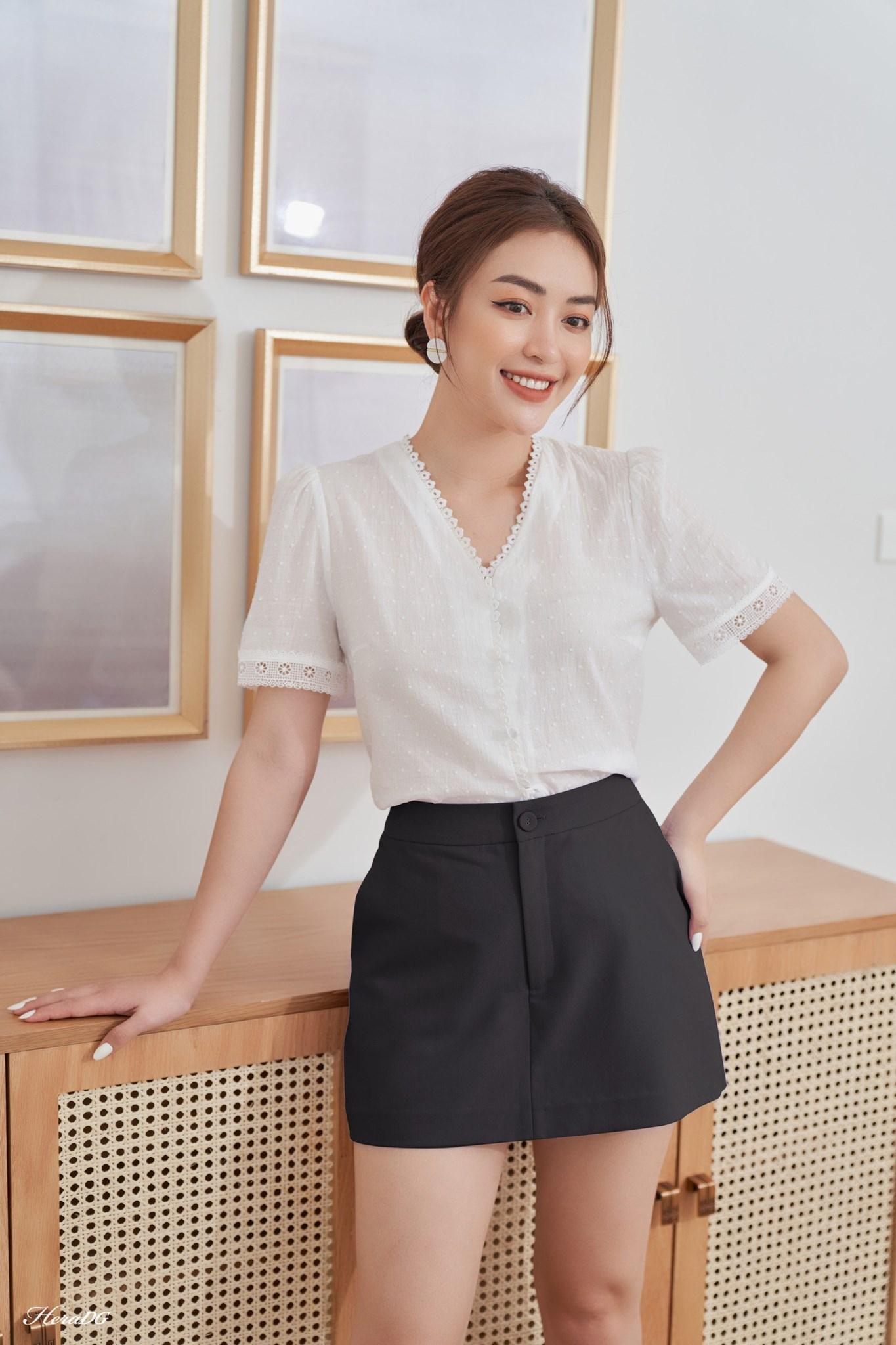 Quần sort giả váy