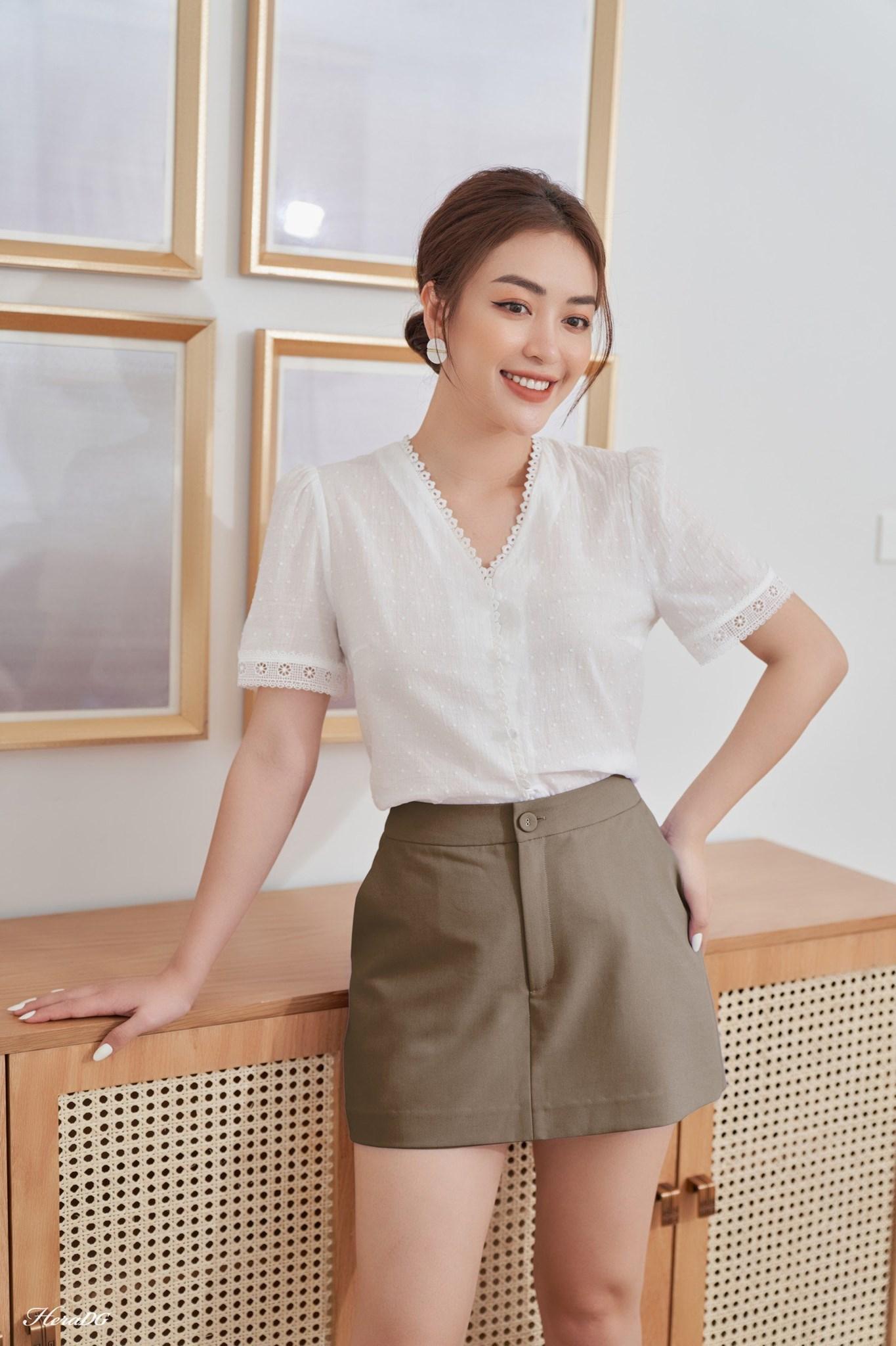 Quần sort giả váy