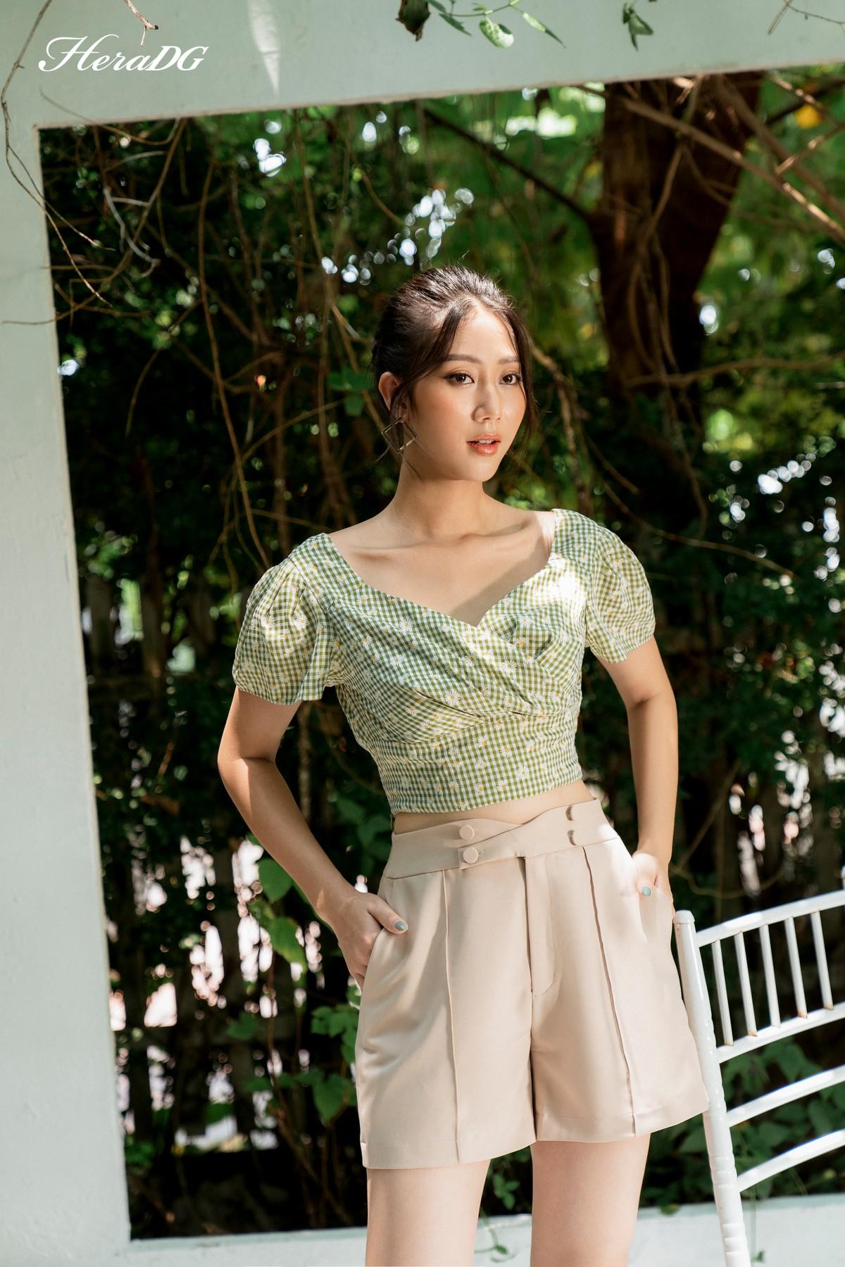 Quần sooc bấu mí chân