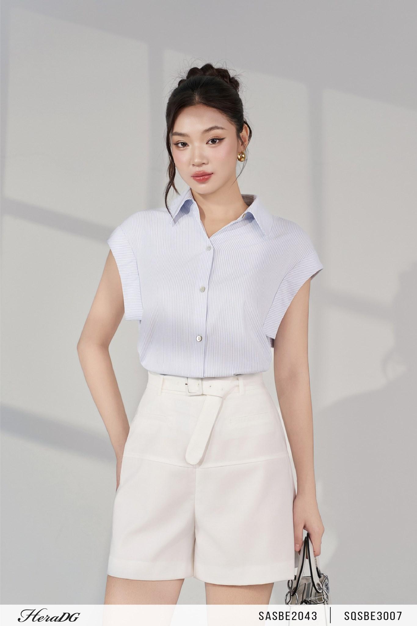 Quần short có đai