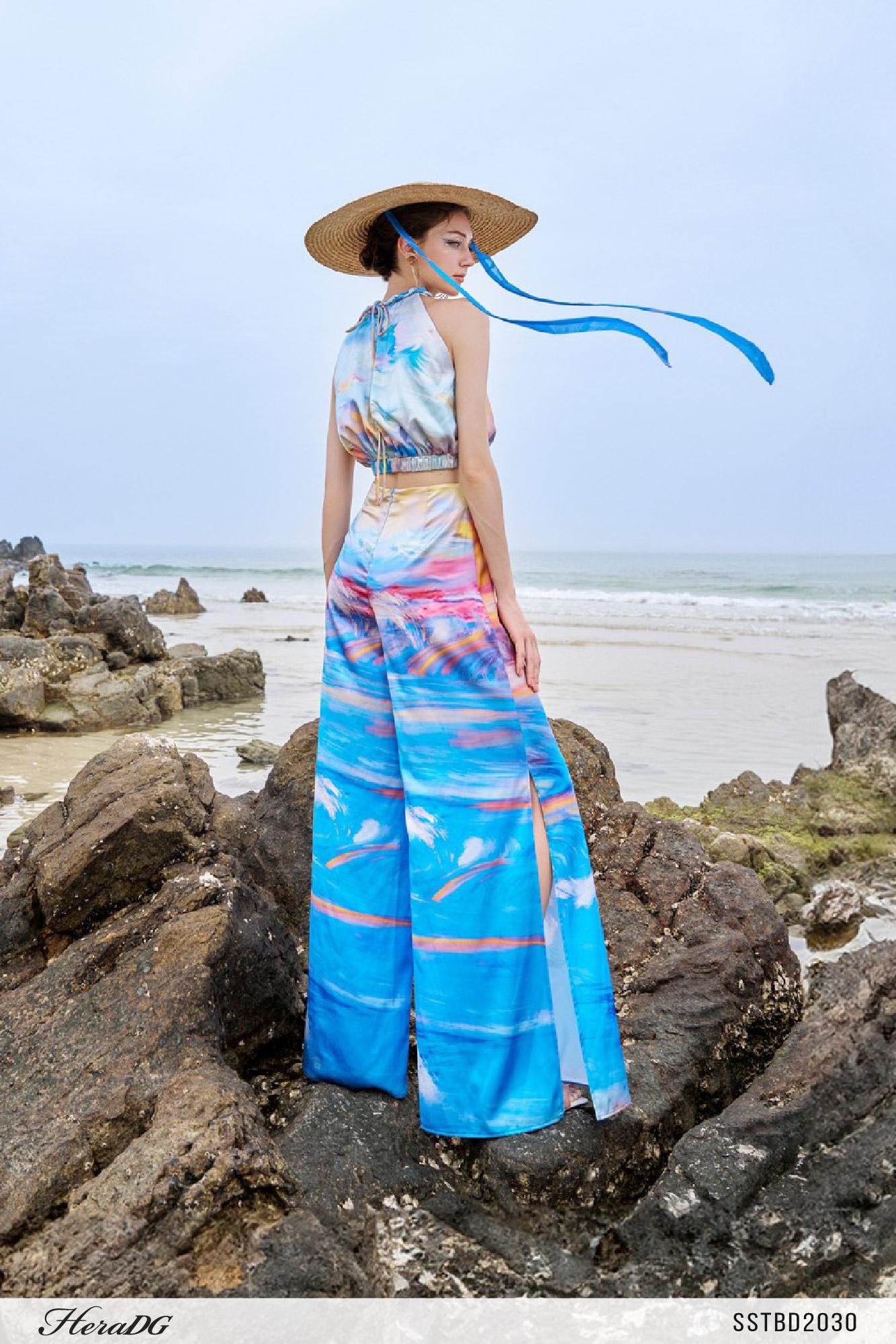 Set bộ áo yếm, quần suông